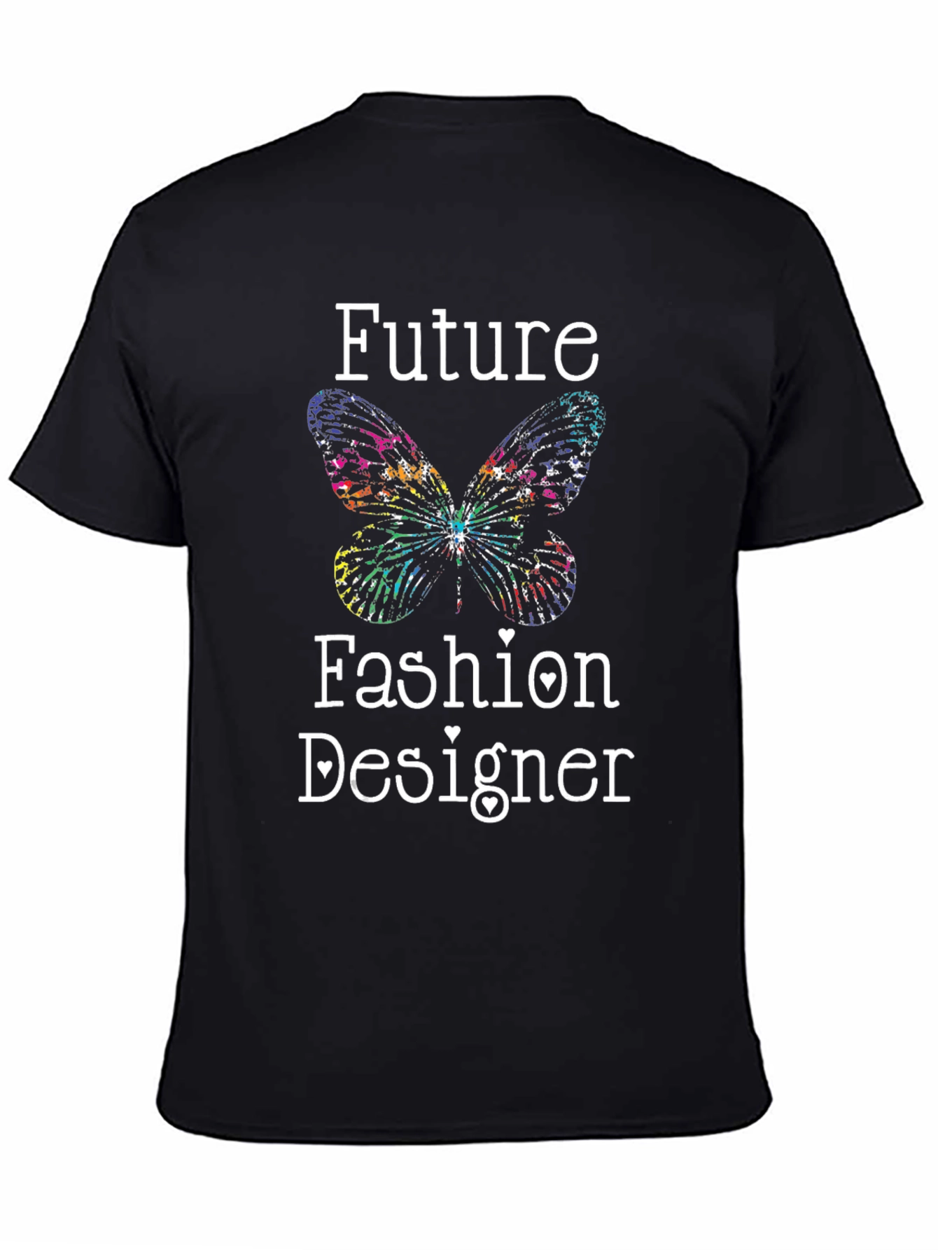 Future Fashion Designer Butterfly Graphic Tee
