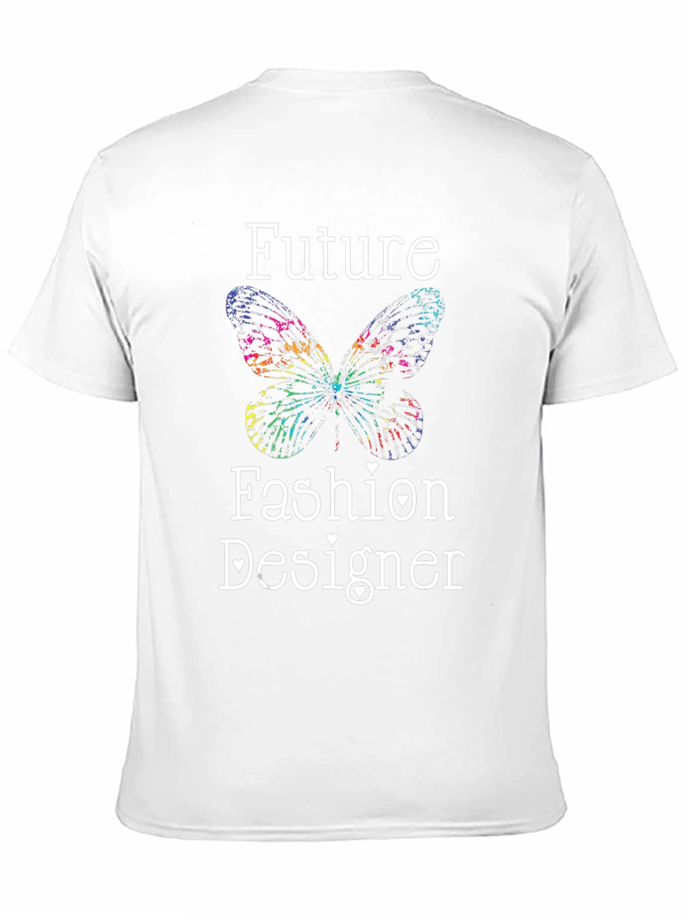 Future Fashion Designer Butterfly Graphic Tee