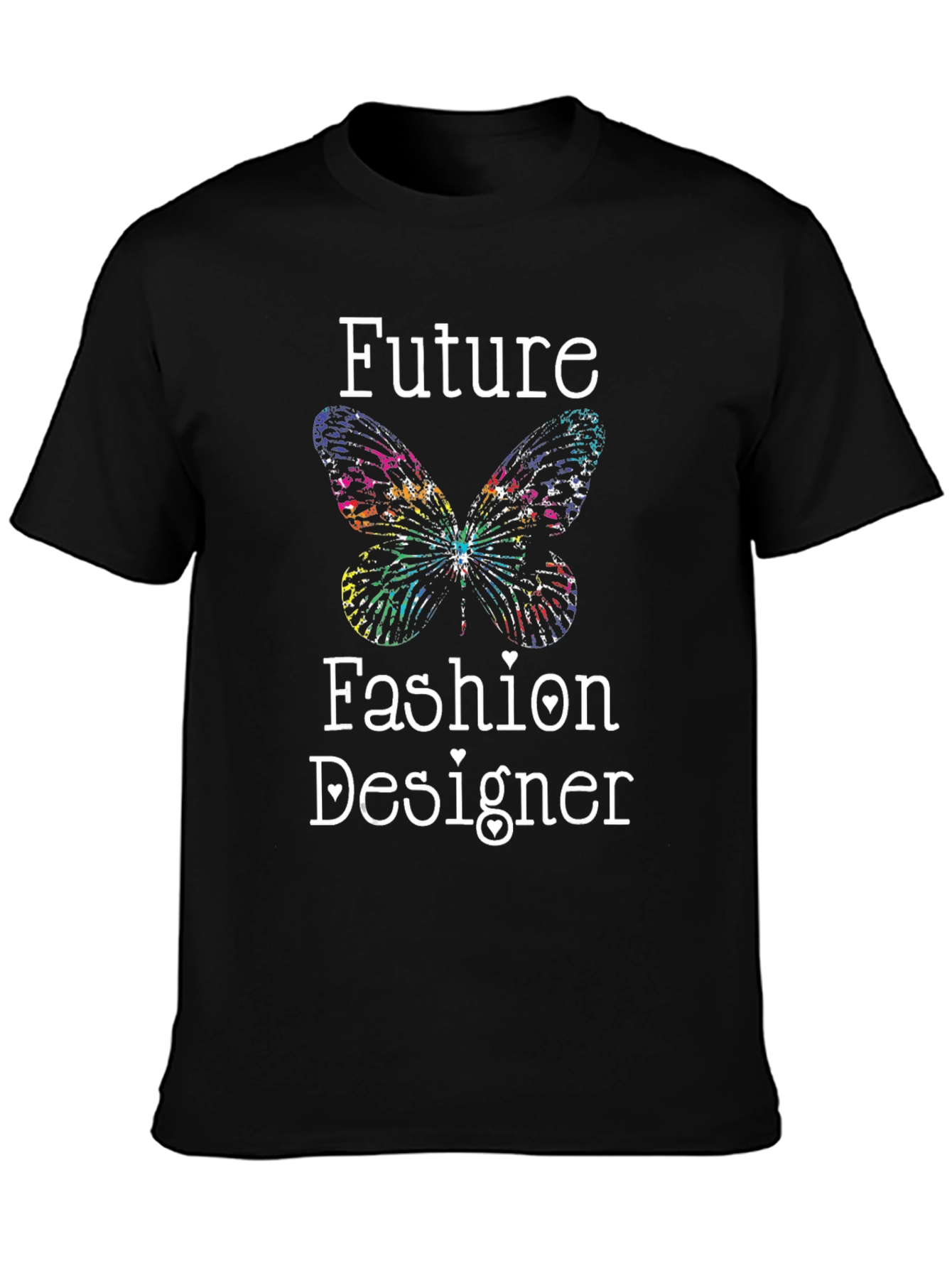 Future Fashion Designer Butterfly Graphic Tee