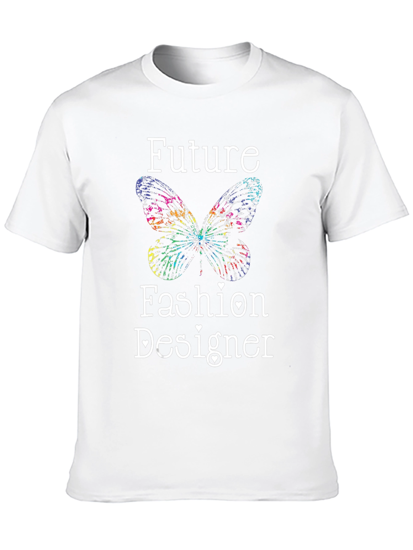 Future Fashion Designer Butterfly Graphic Tee