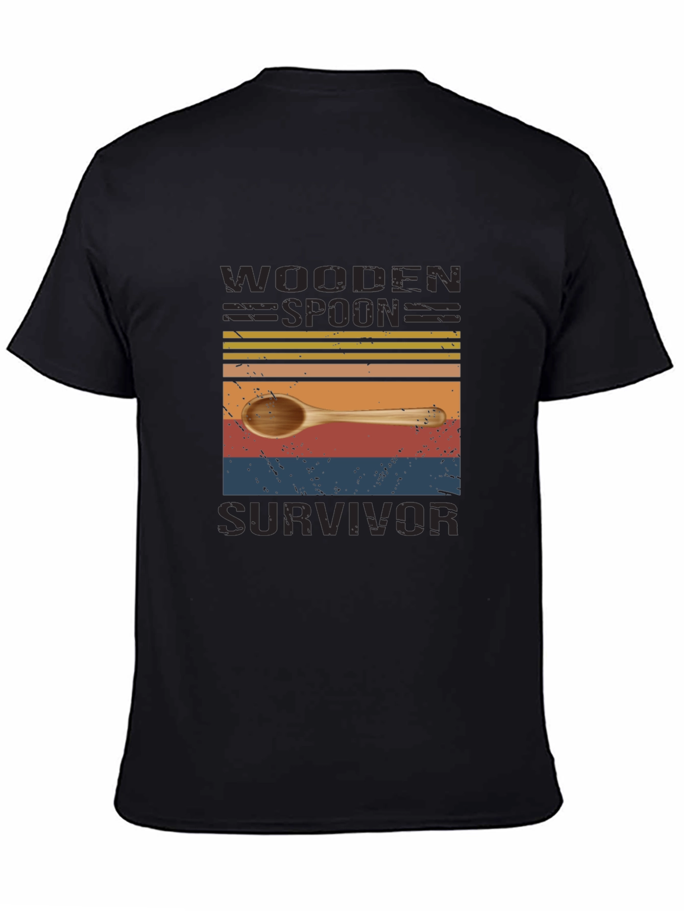 Wooden Spoon Survivor Novelty T-Shirt