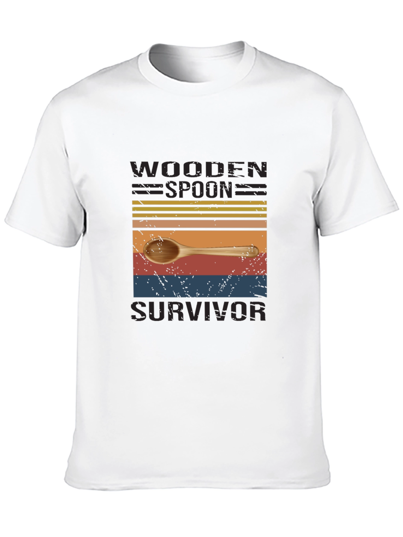 Wooden Spoon Survivor Novelty T-Shirt