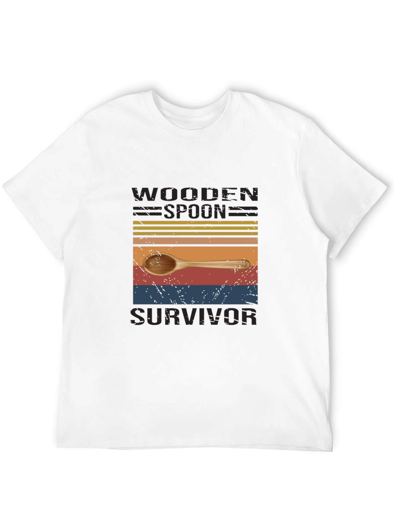 Wooden Spoon Survivor Novelty T-Shirt