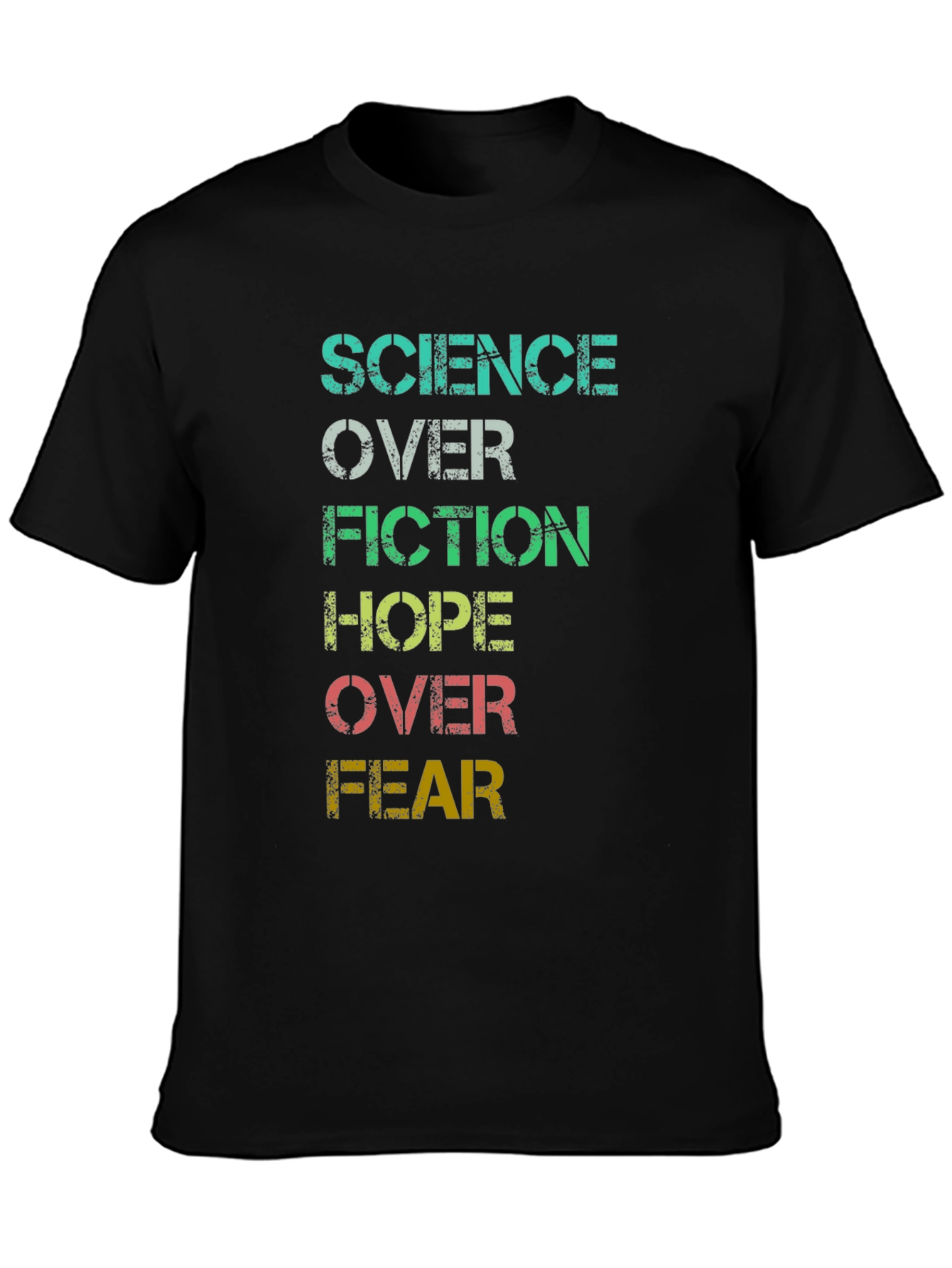 Science Over Fiction Graphic Tee