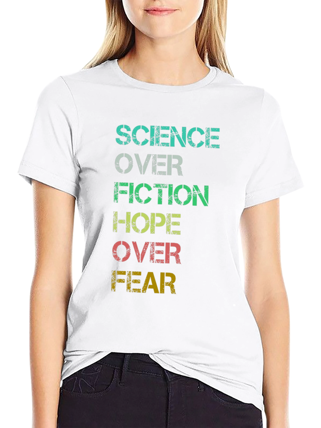 Science Over Fiction Graphic Tee