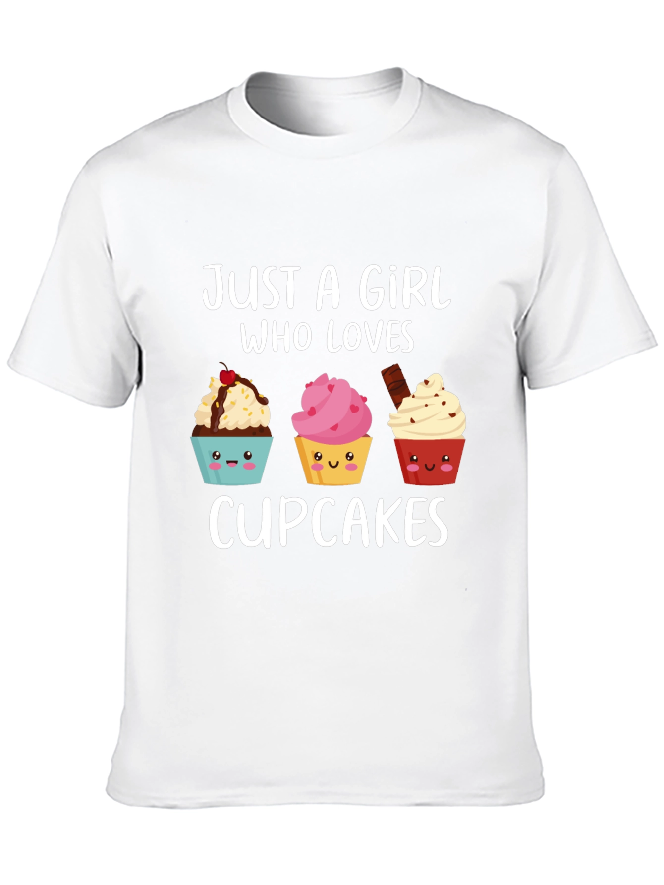 Just A Girl Who Loves Cupcakes T-Shirt
