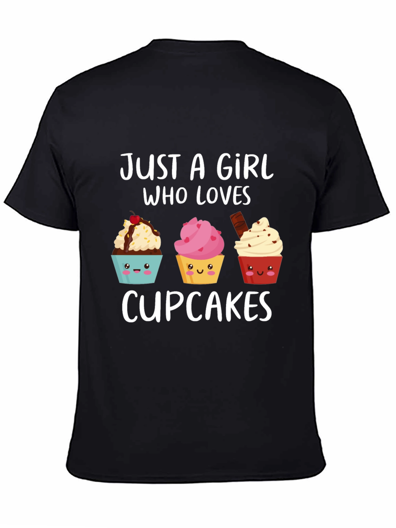 Just A Girl Who Loves Cupcakes T-Shirt