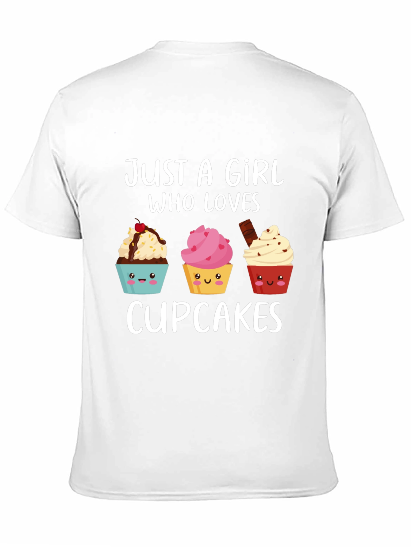 Just A Girl Who Loves Cupcakes T-Shirt