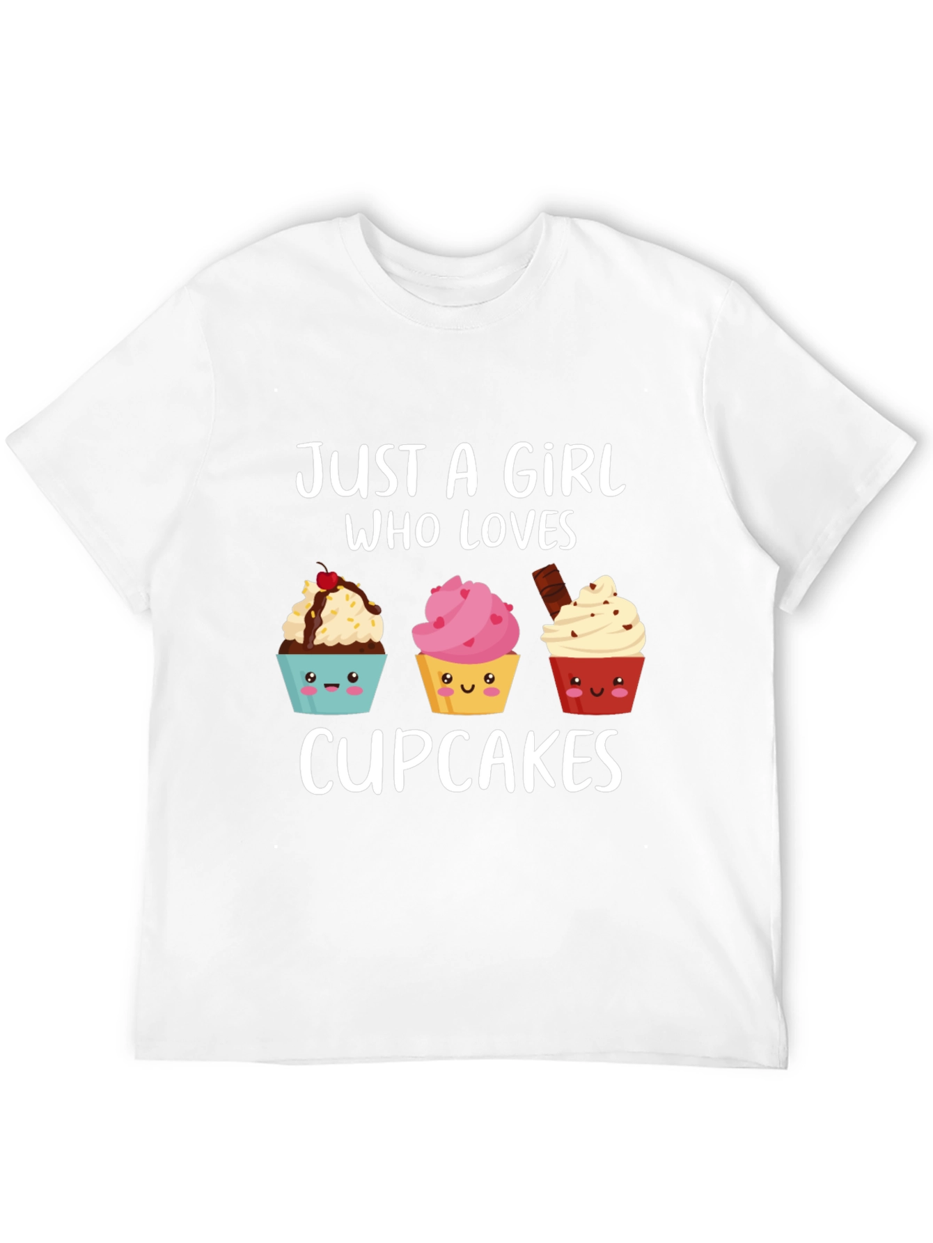 Just A Girl Who Loves Cupcakes T-Shirt