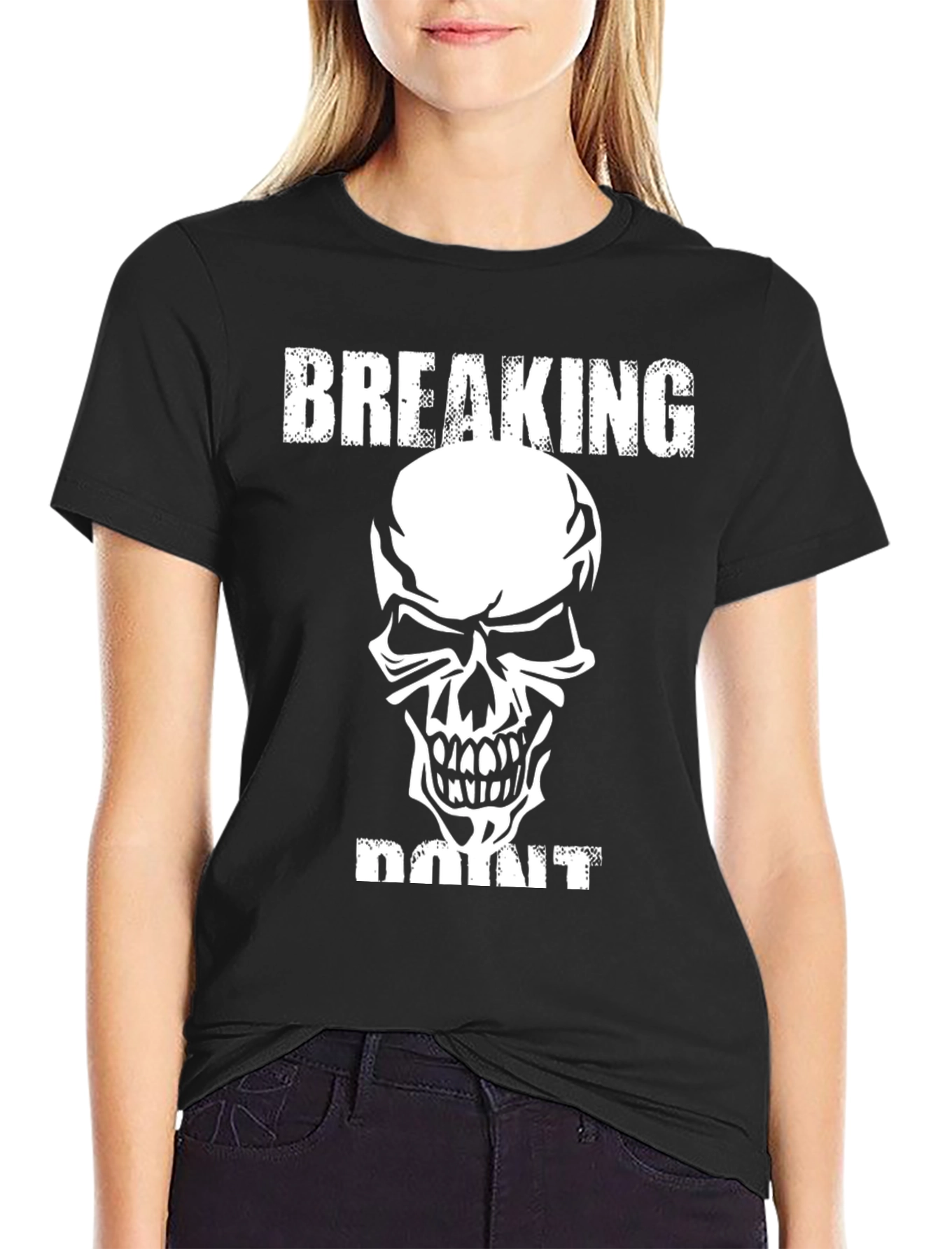 Breaking Point Skull Graphic Tee