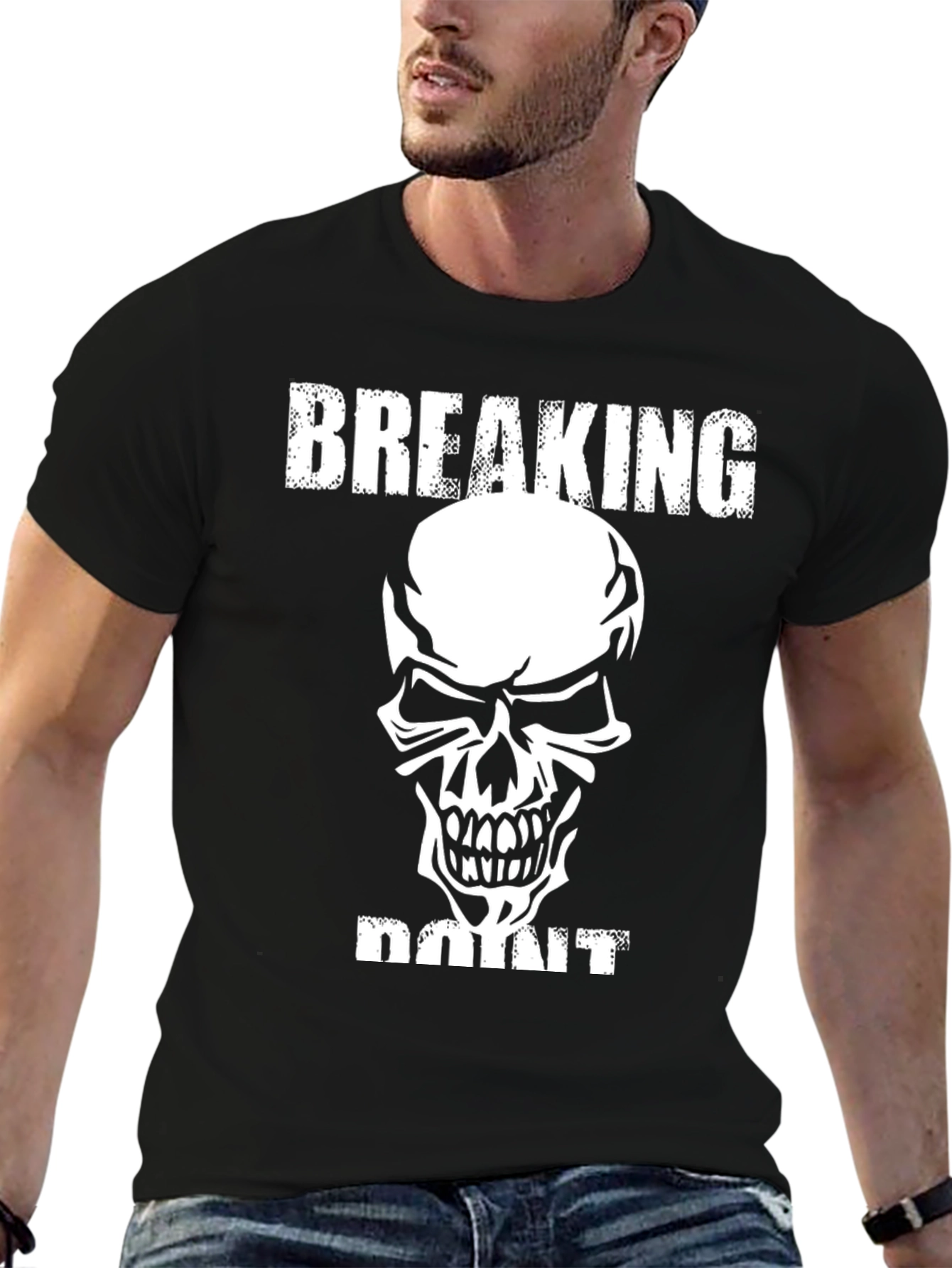 Breaking Point Skull Graphic Tee