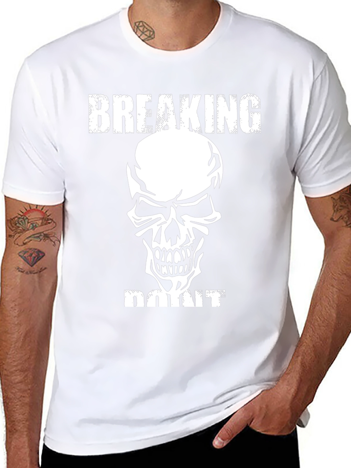 Breaking Point Skull Graphic Tee