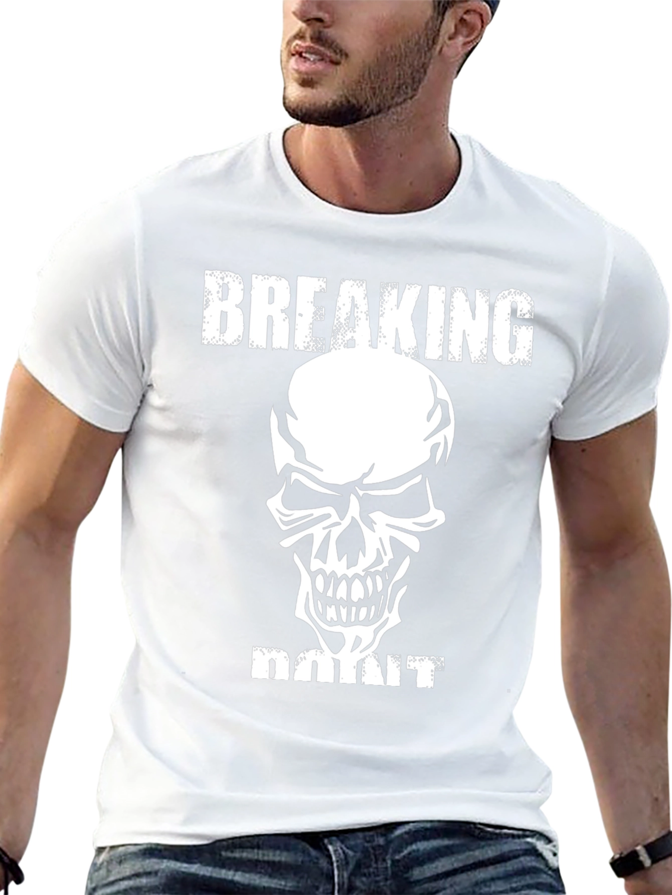 Breaking Point Skull Graphic Tee