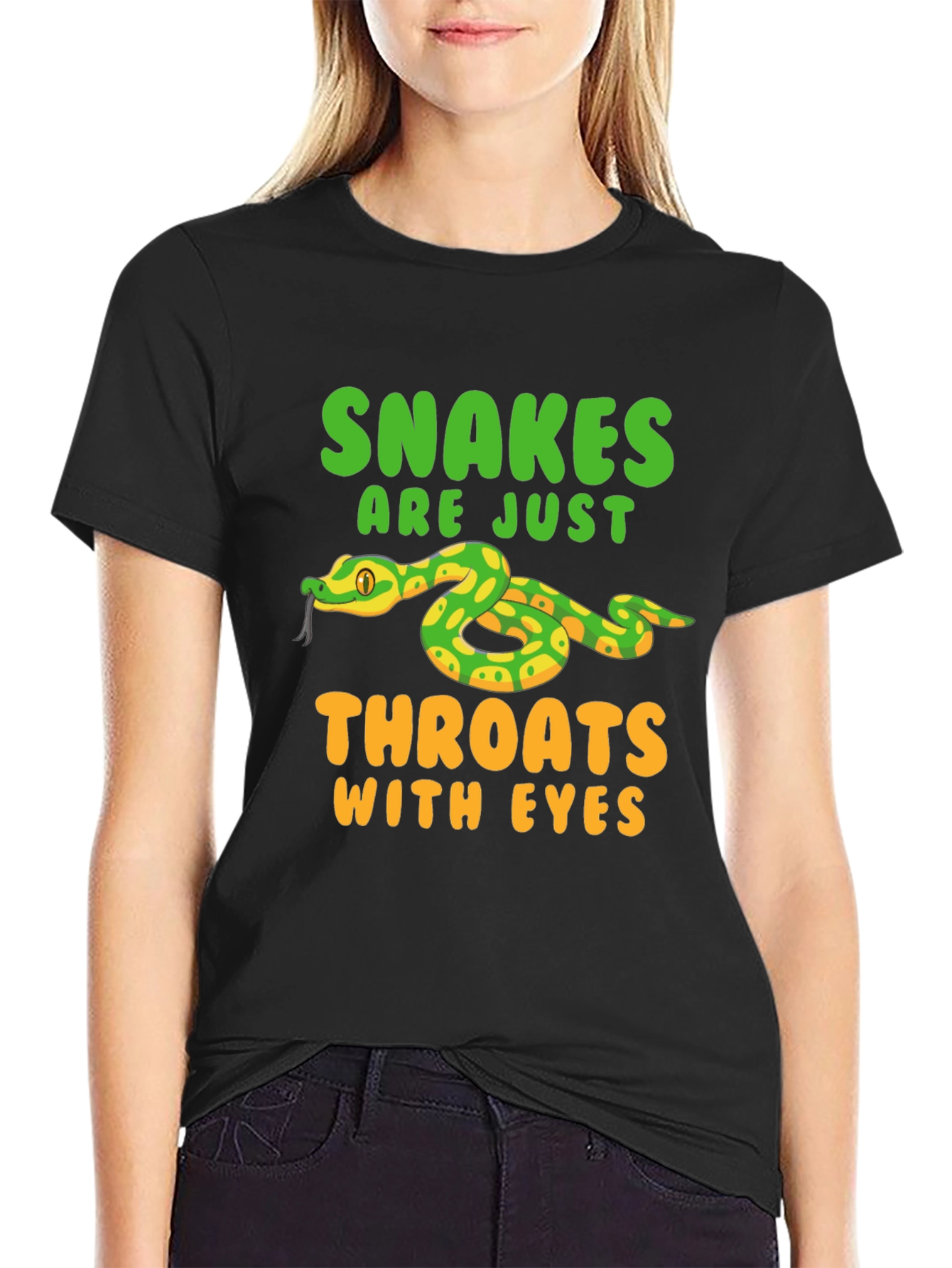 Snakes Are Just Throats With Eyes T-Shirt