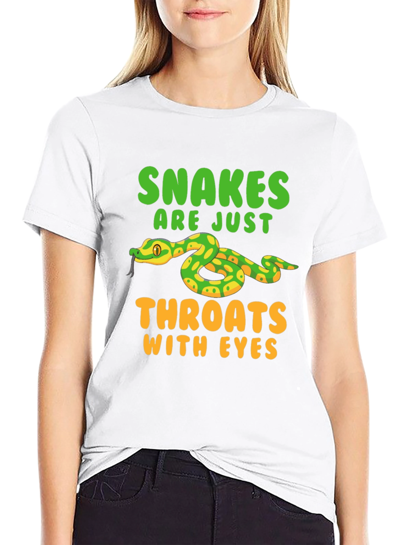 Snakes Are Just Throats With Eyes T-Shirt