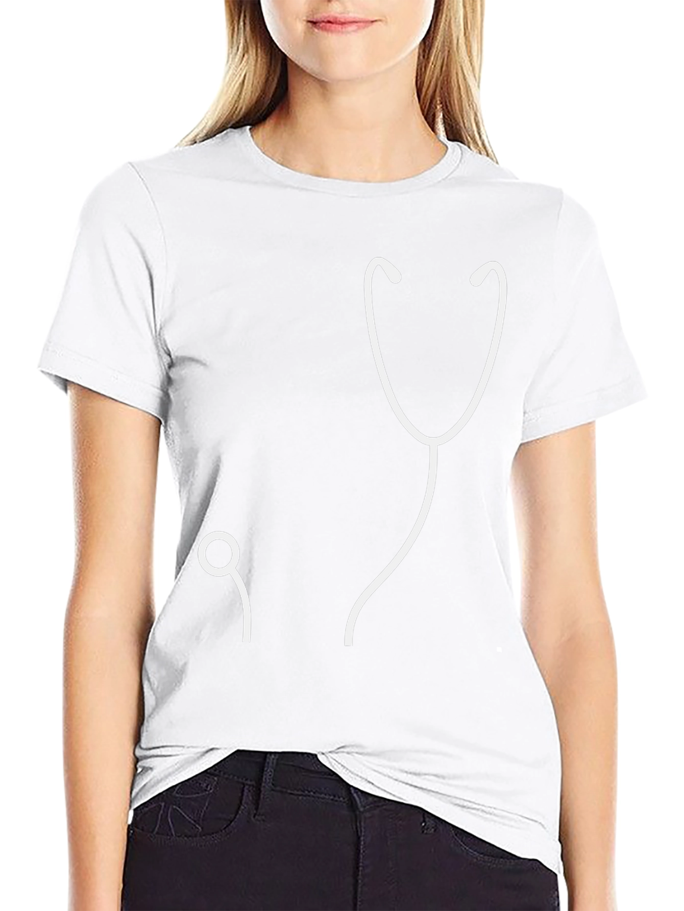 Stethoscope Graphic T-Shirt - Medical Tee