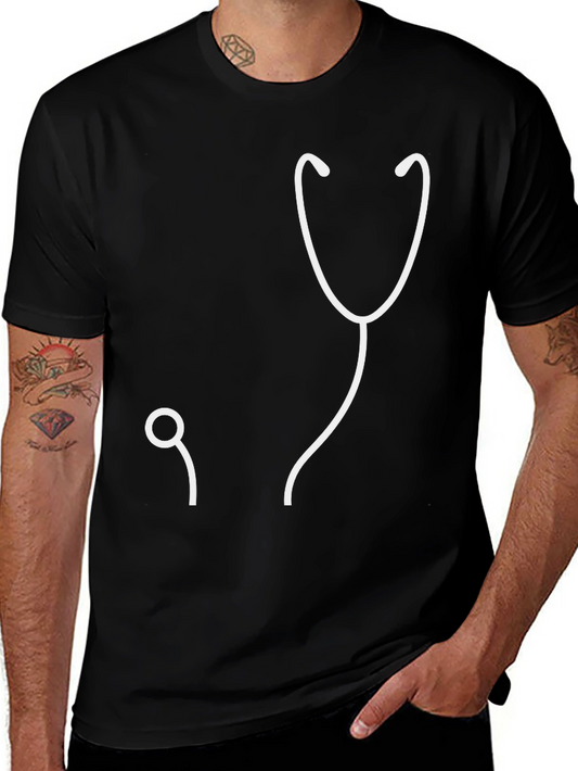 Stethoscope Graphic T-Shirt - Medical Tee