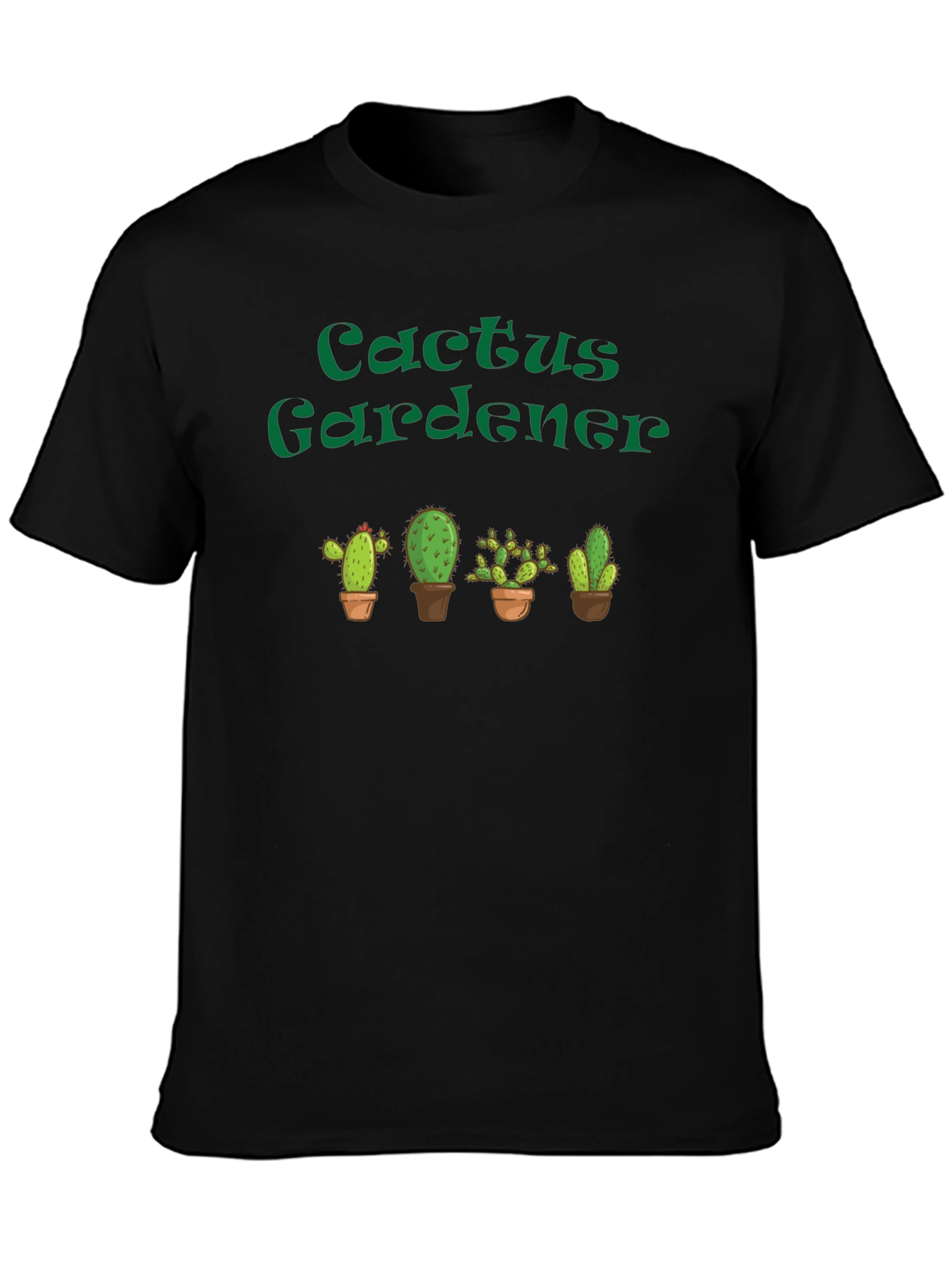 Cactus Gardener T-Shirt - Plant Lover Tee