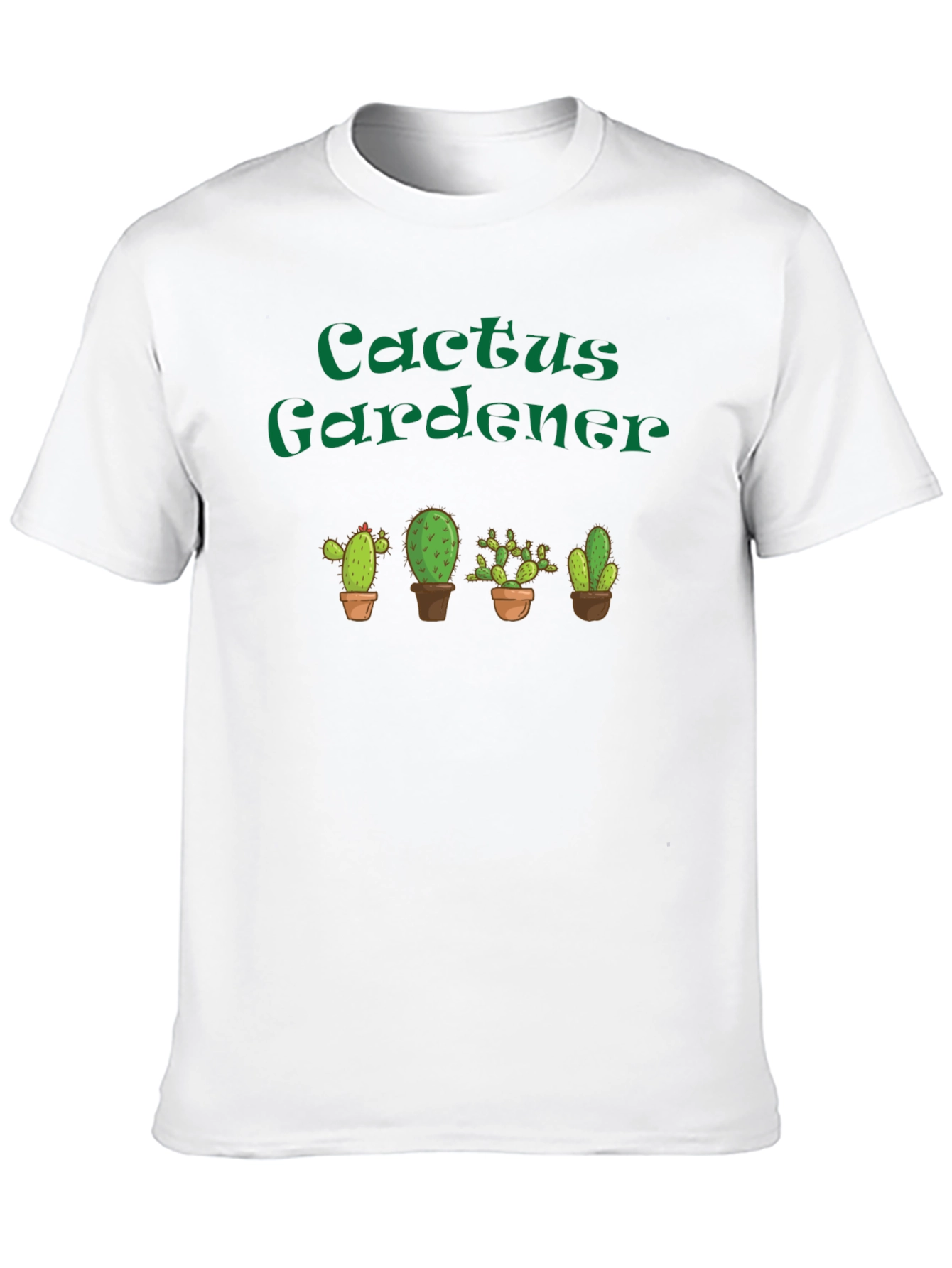 Cactus Gardener T-Shirt - Plant Lover Tee