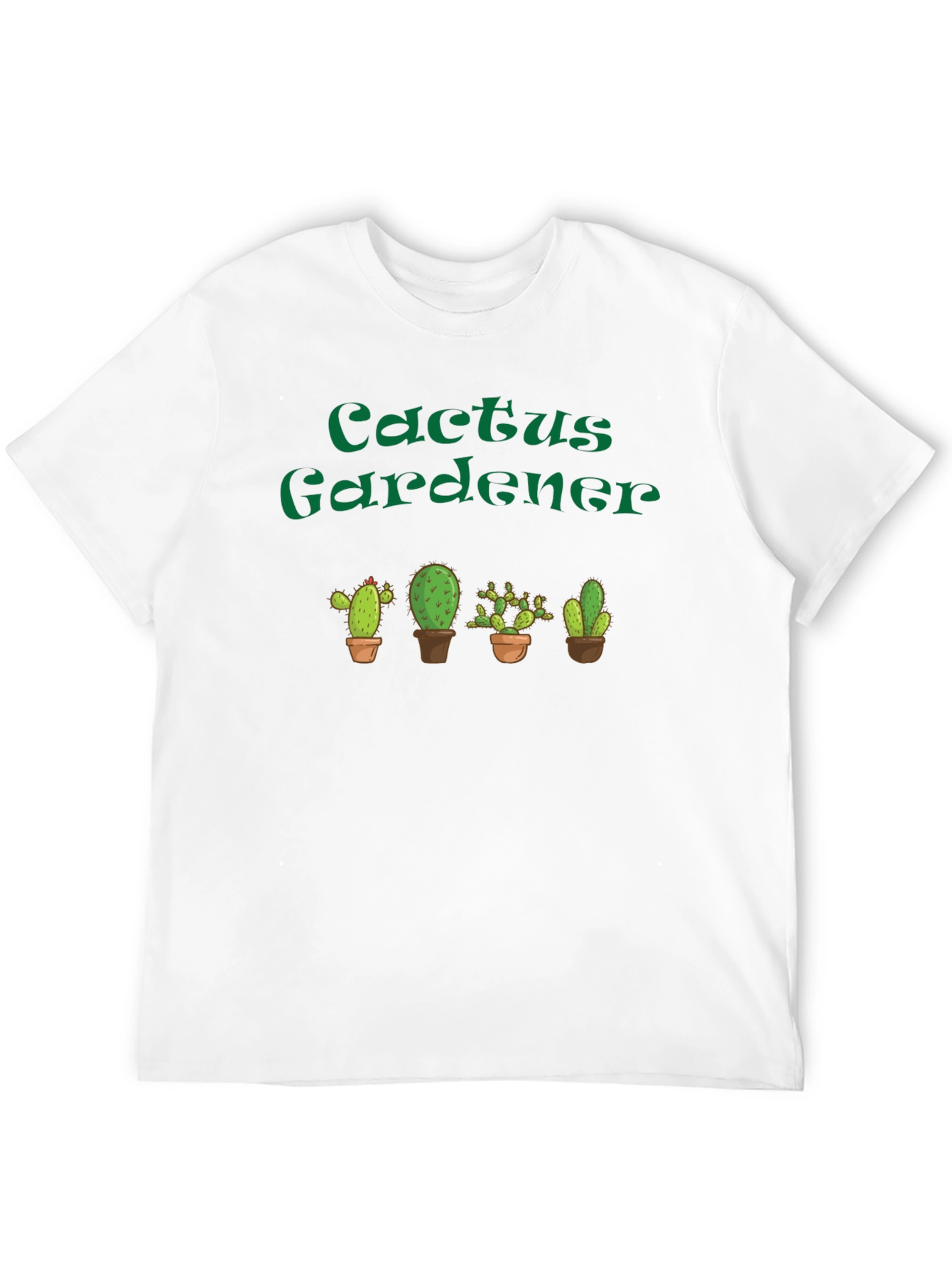 Cactus Gardener T-Shirt - Plant Lover Tee