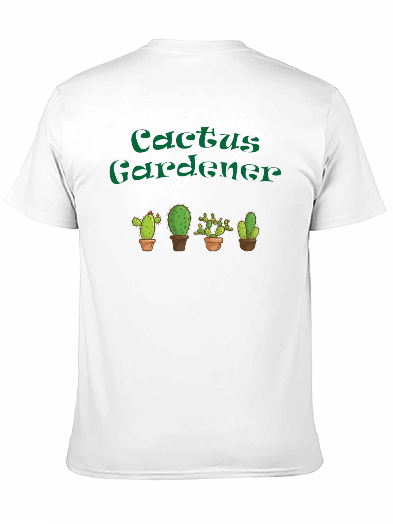 Cactus Gardener T-Shirt - Plant Lover Tee