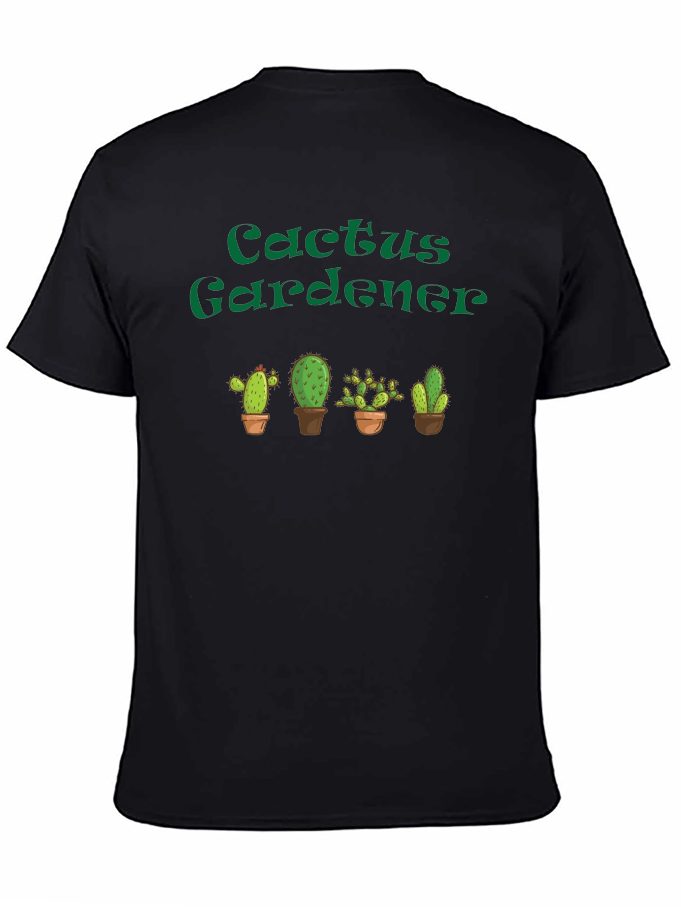 Cactus Gardener T-Shirt - Plant Lover Tee