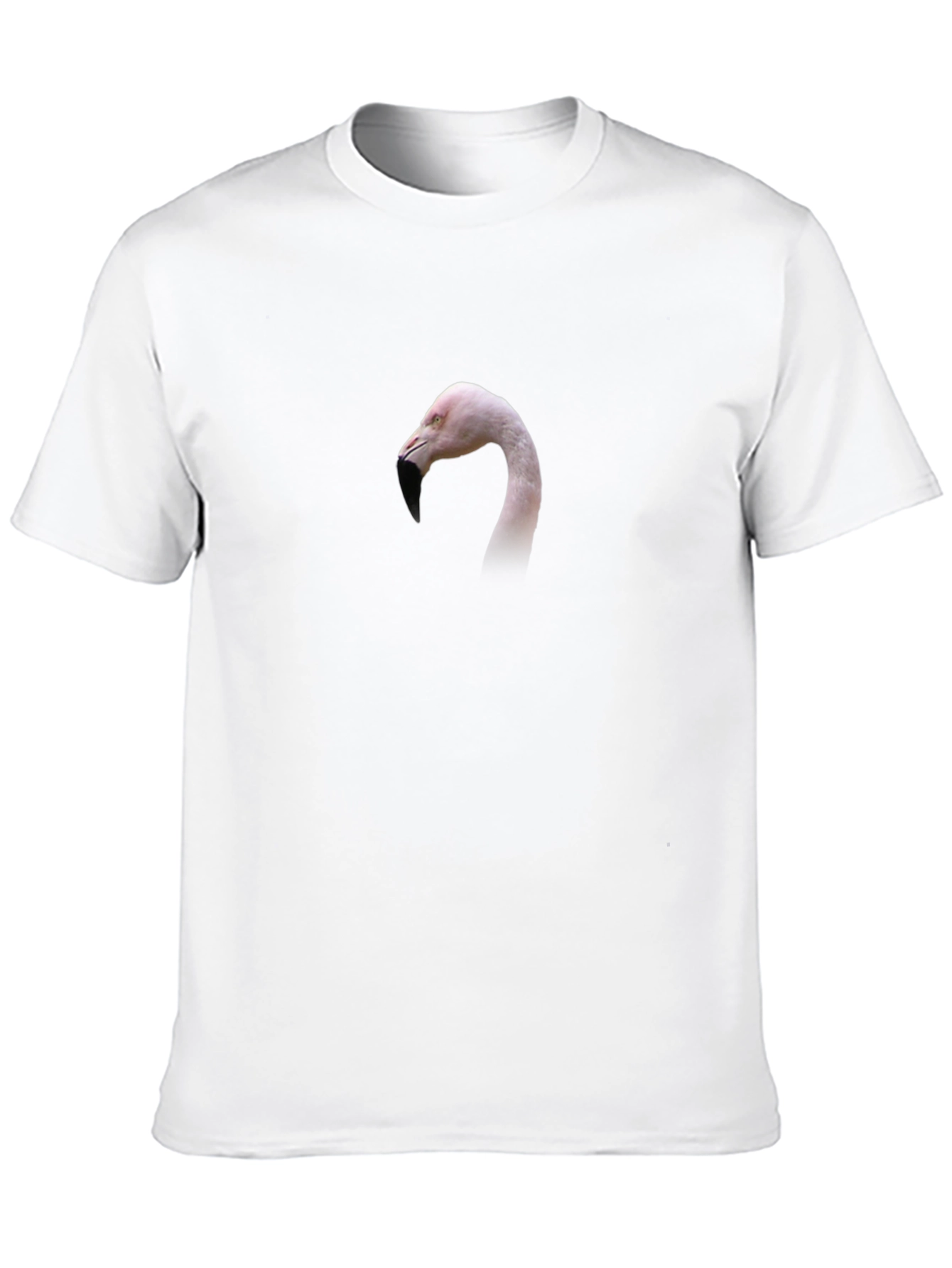 Flamingo Graphic Tee - Unique Bird Design