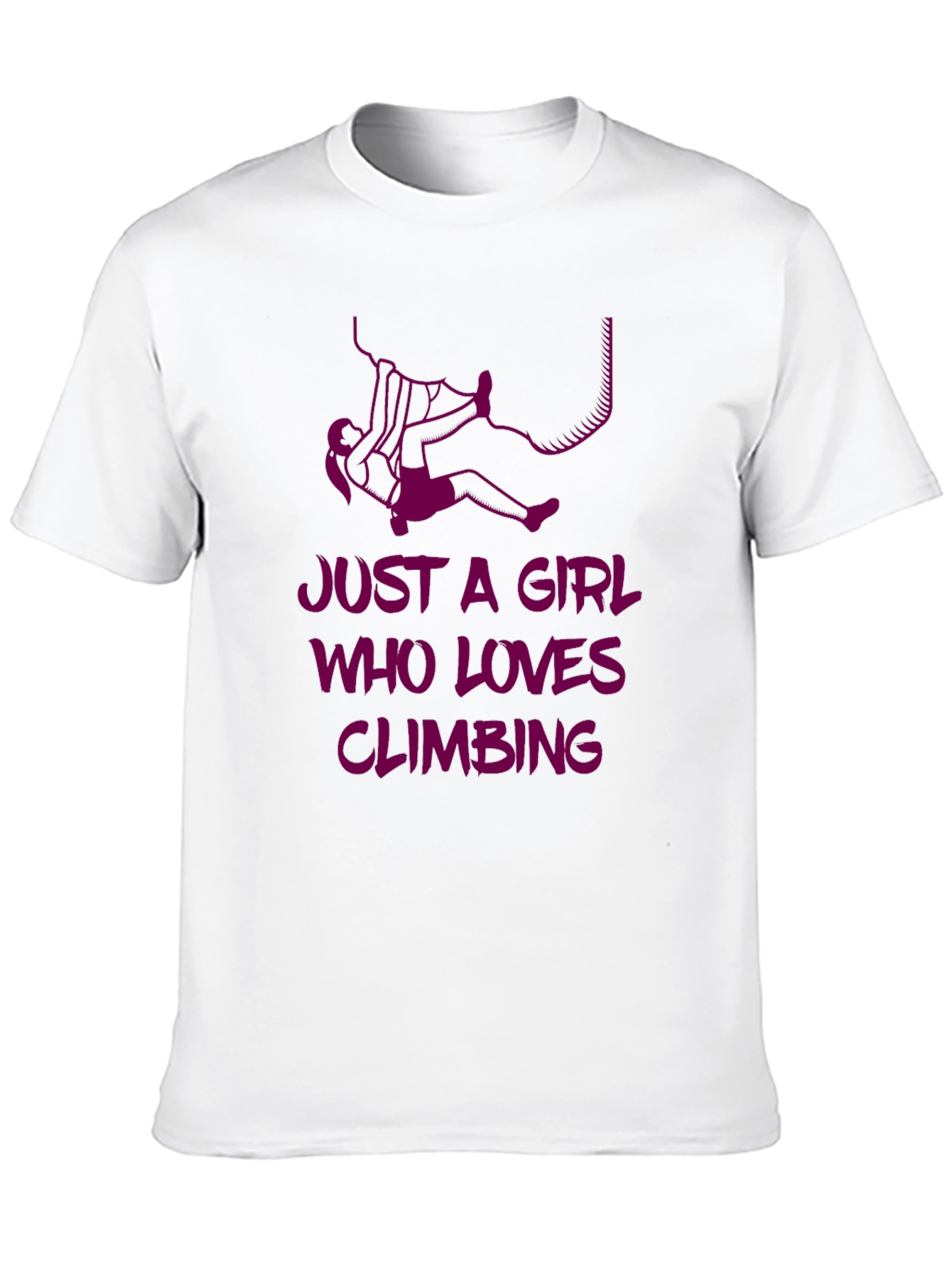 Climbing Girl Graphic Tee - Love to Climb!