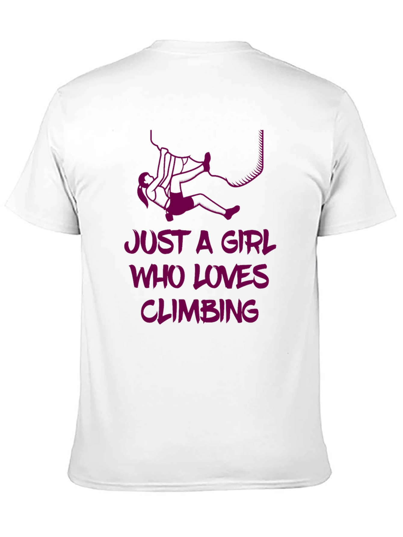 Climbing Girl Graphic Tee - Love to Climb!