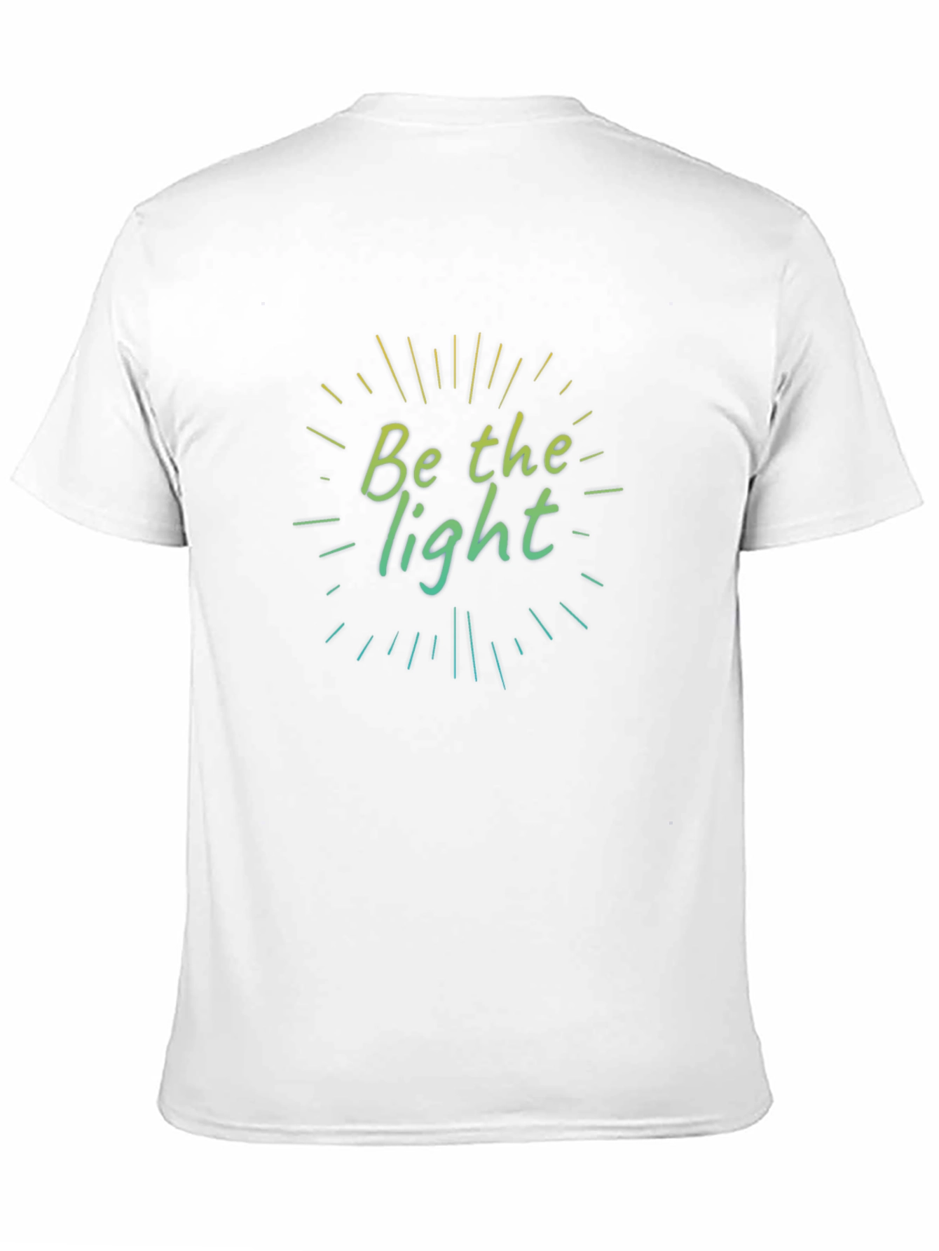 Be The Light Graphic Tee - Unisex Black Shirt