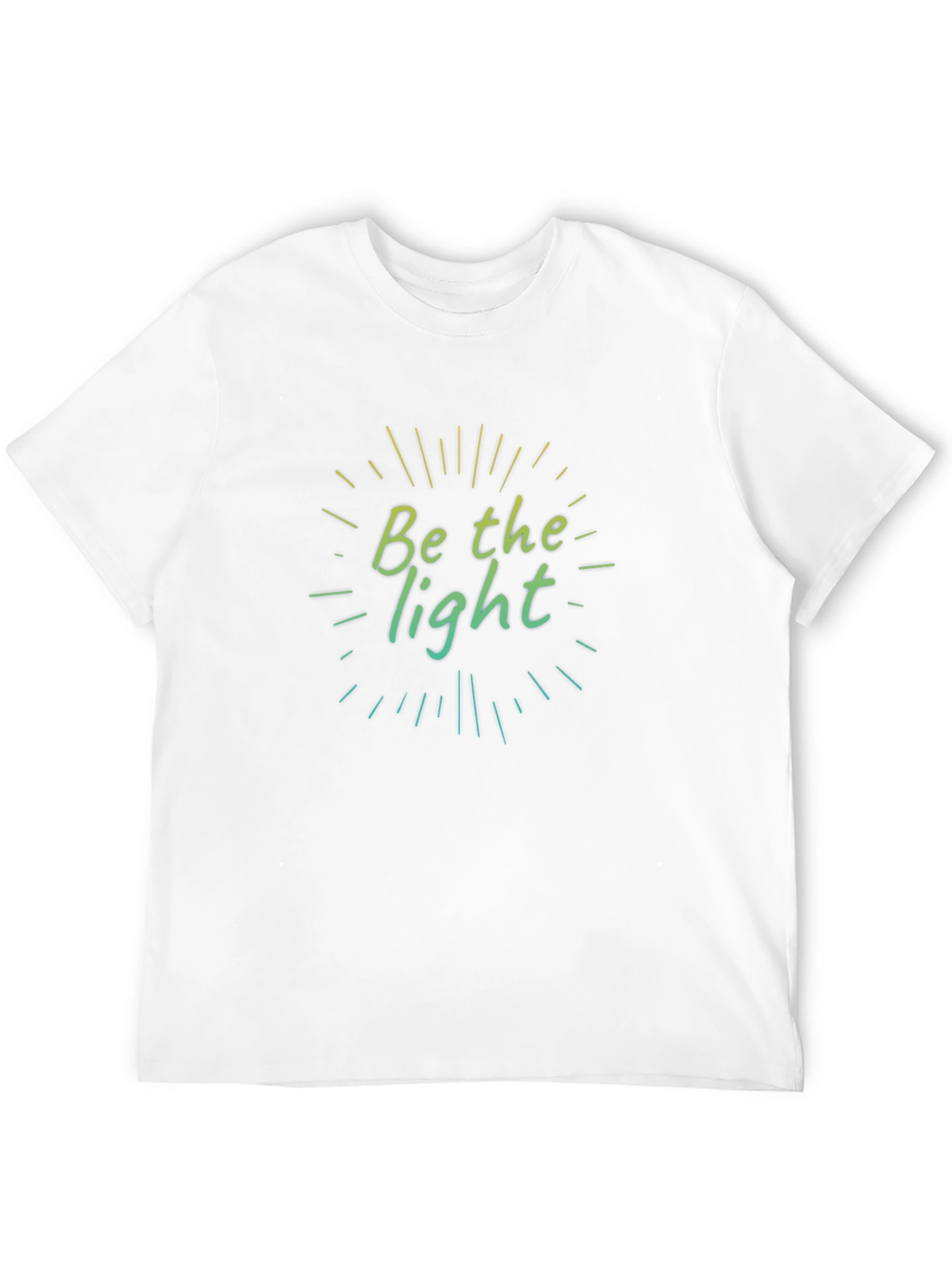 Be The Light Graphic Tee - Unisex Black Shirt