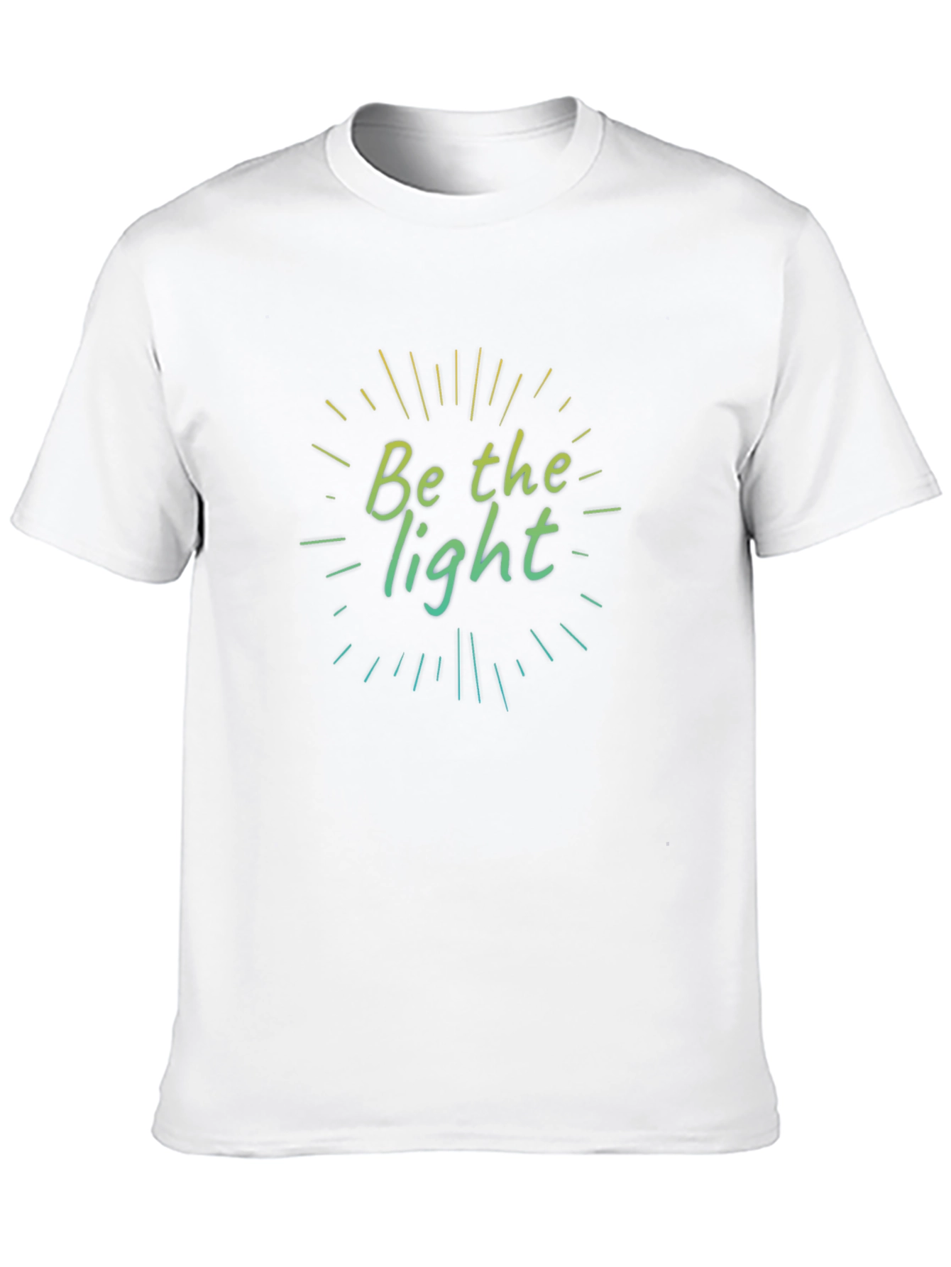 Be The Light Graphic Tee - Unisex Black Shirt
