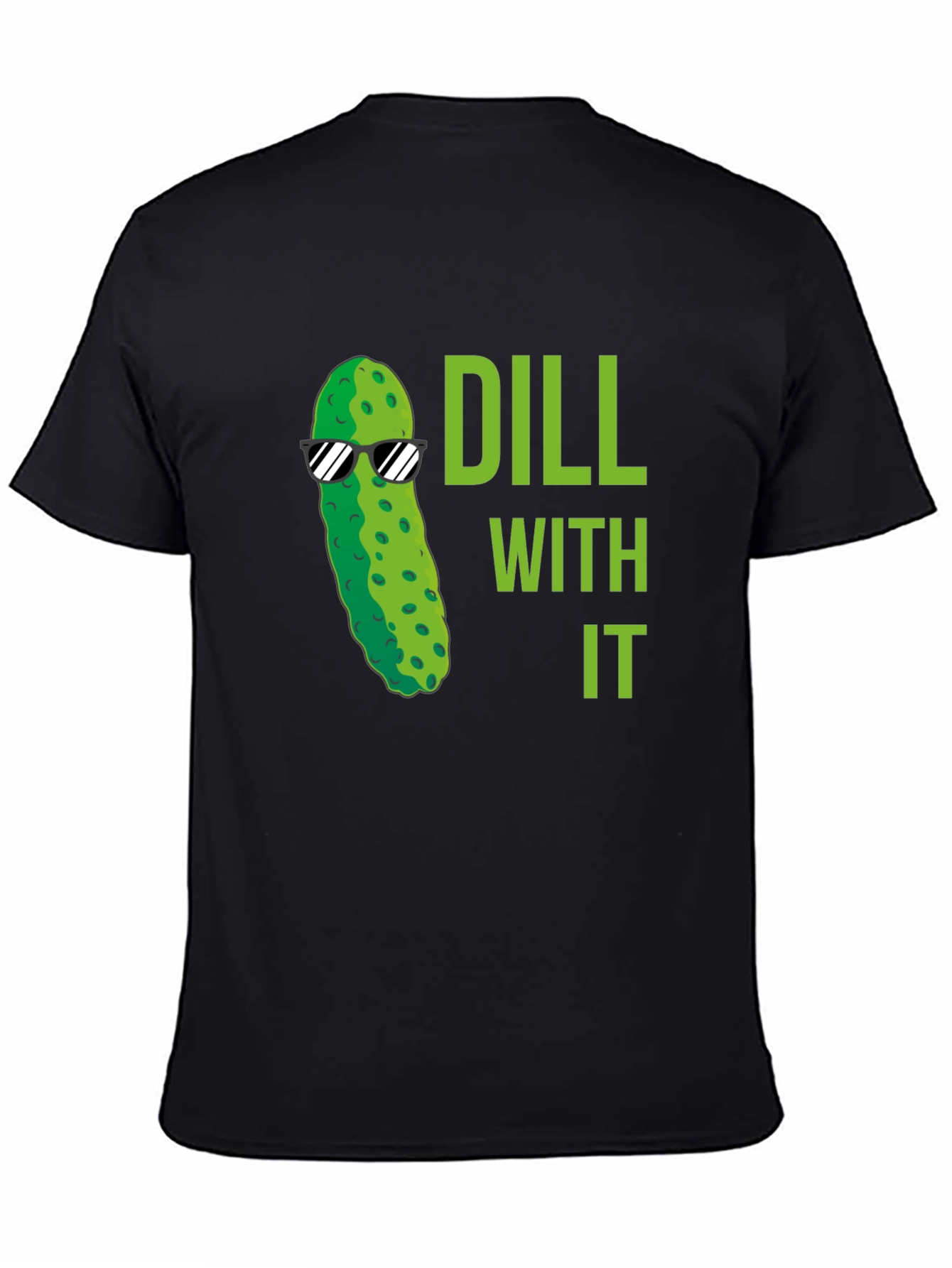 Dill With It Funny Pickle T-Shirt