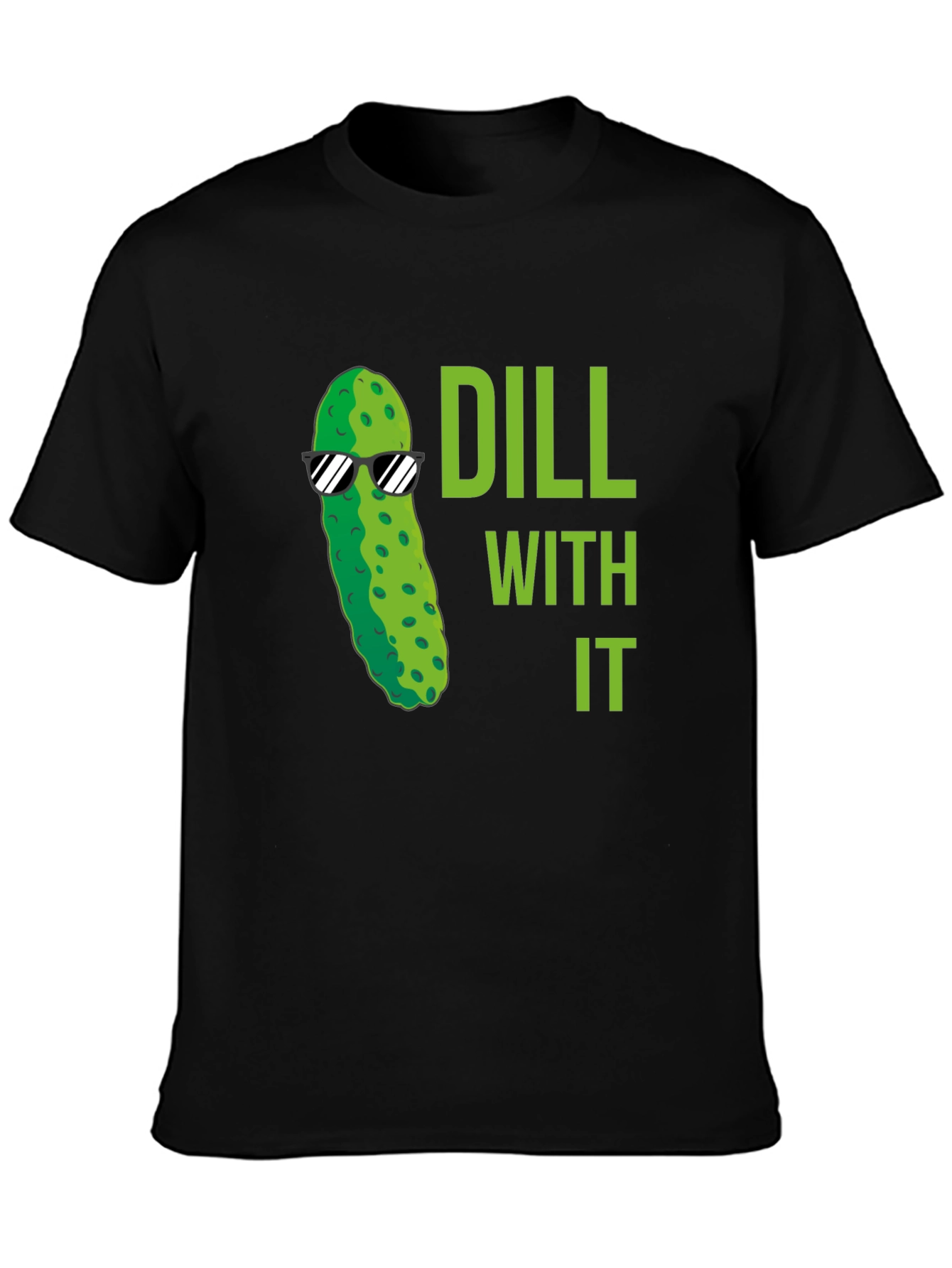Dill With It Funny Pickle T-Shirt