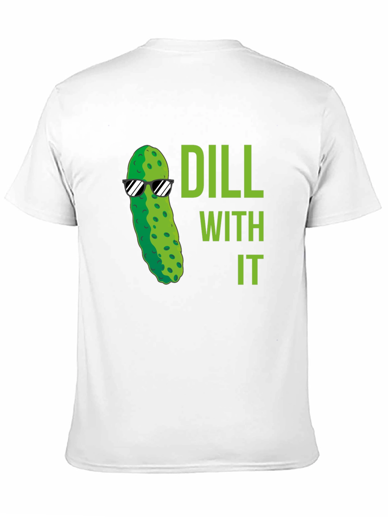 Dill With It Funny Pickle T-Shirt