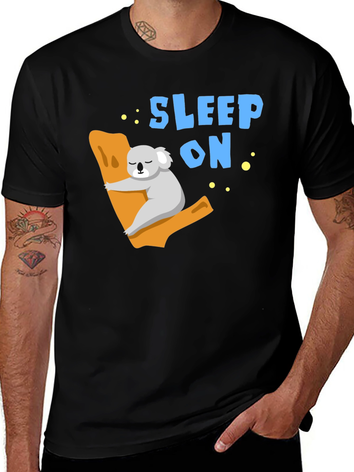 Sleep On Koala Graphic T-Shirt