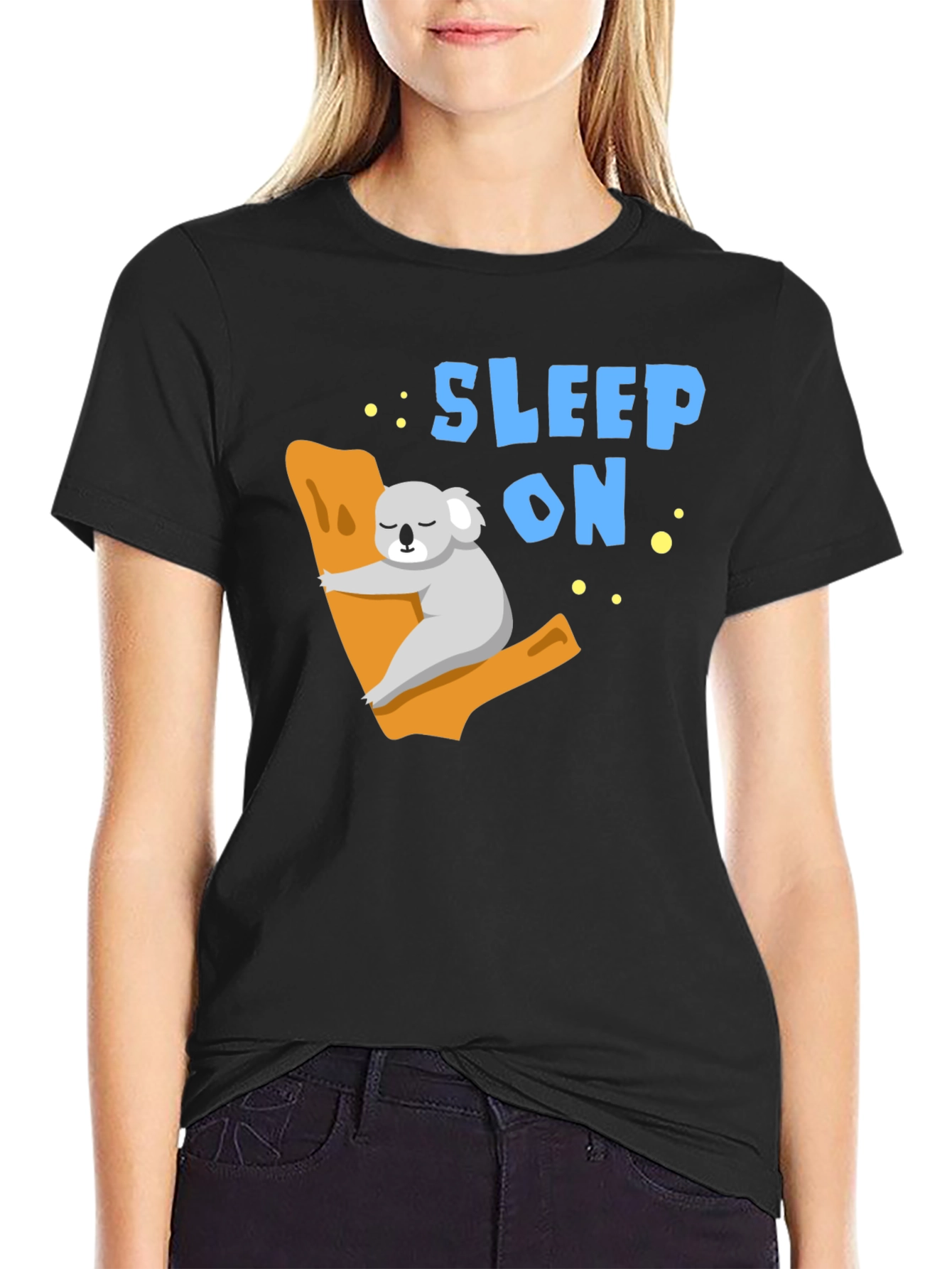 Sleep On Koala Graphic T-Shirt