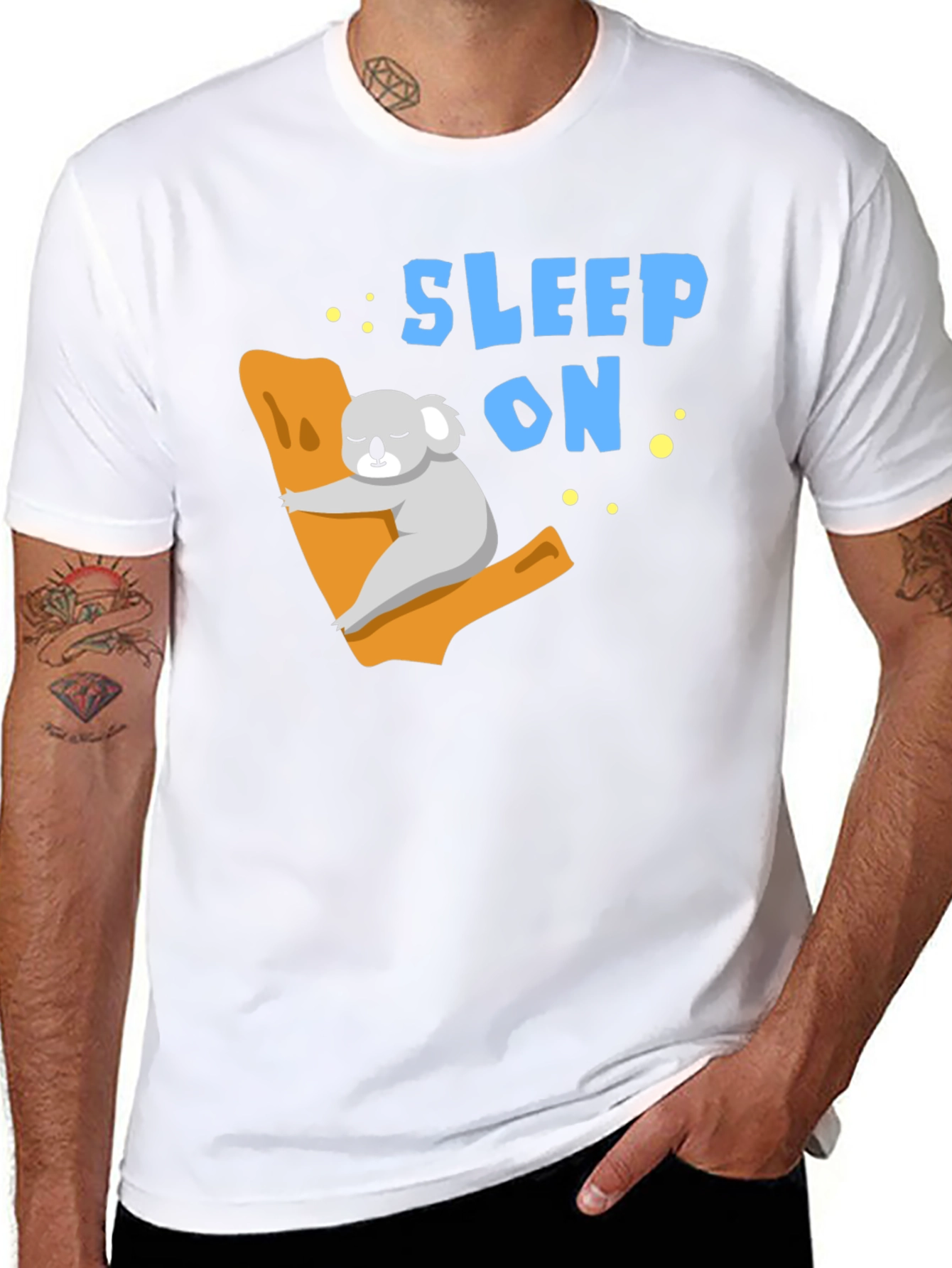 Sleep On Koala Graphic T-Shirt