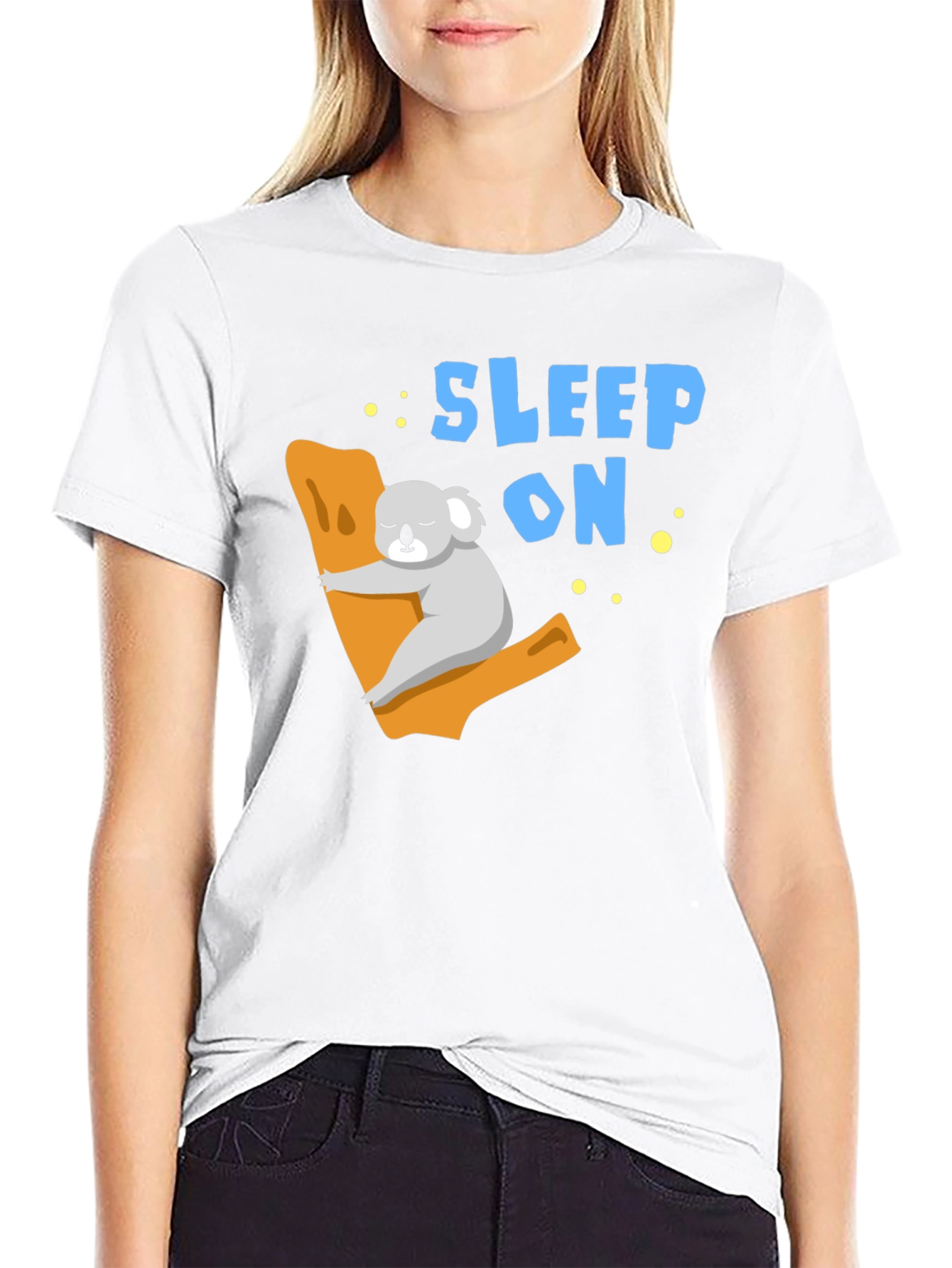Sleep On Koala Graphic T-Shirt