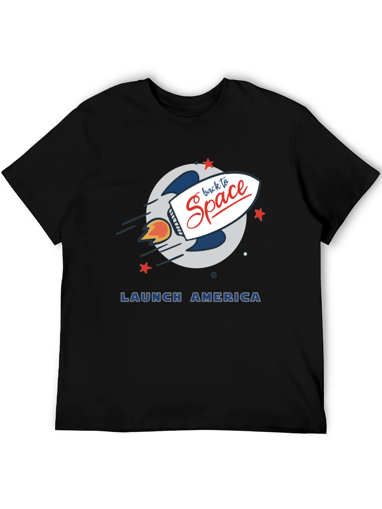Back to Space Graphic Tee
