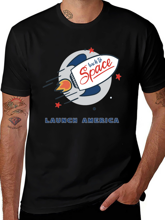 Back to Space Graphic Tee