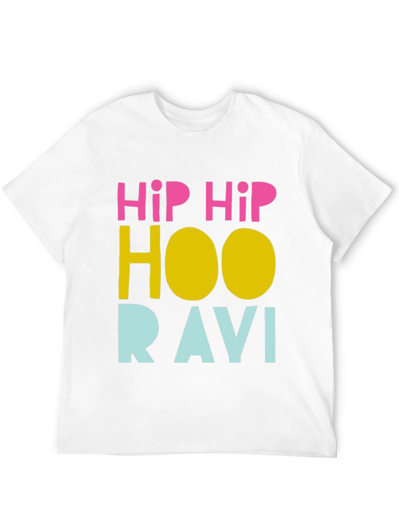 Hip Hip Hooravi Funny Graphic T-Shirt