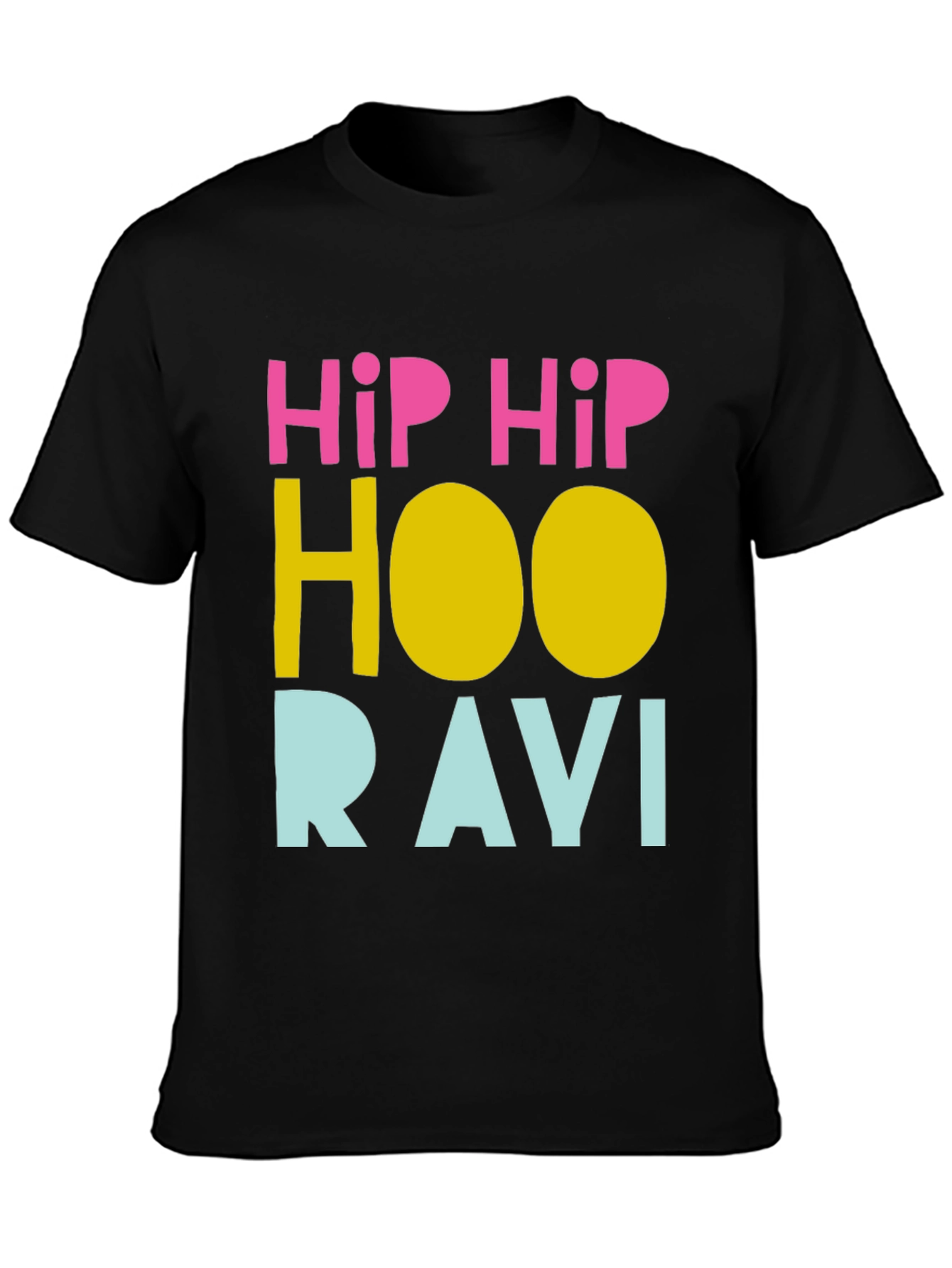 Hip Hip Hooravi Funny Graphic T-Shirt