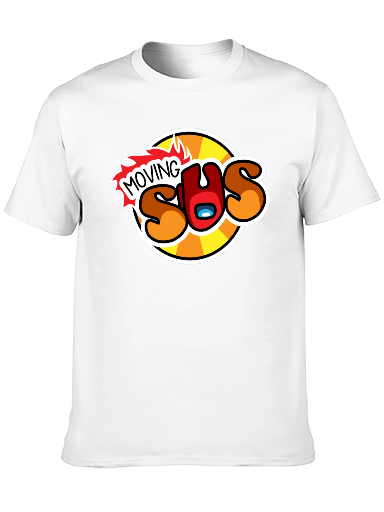 Moving Sus Graphic Tee - Among Us Inspired