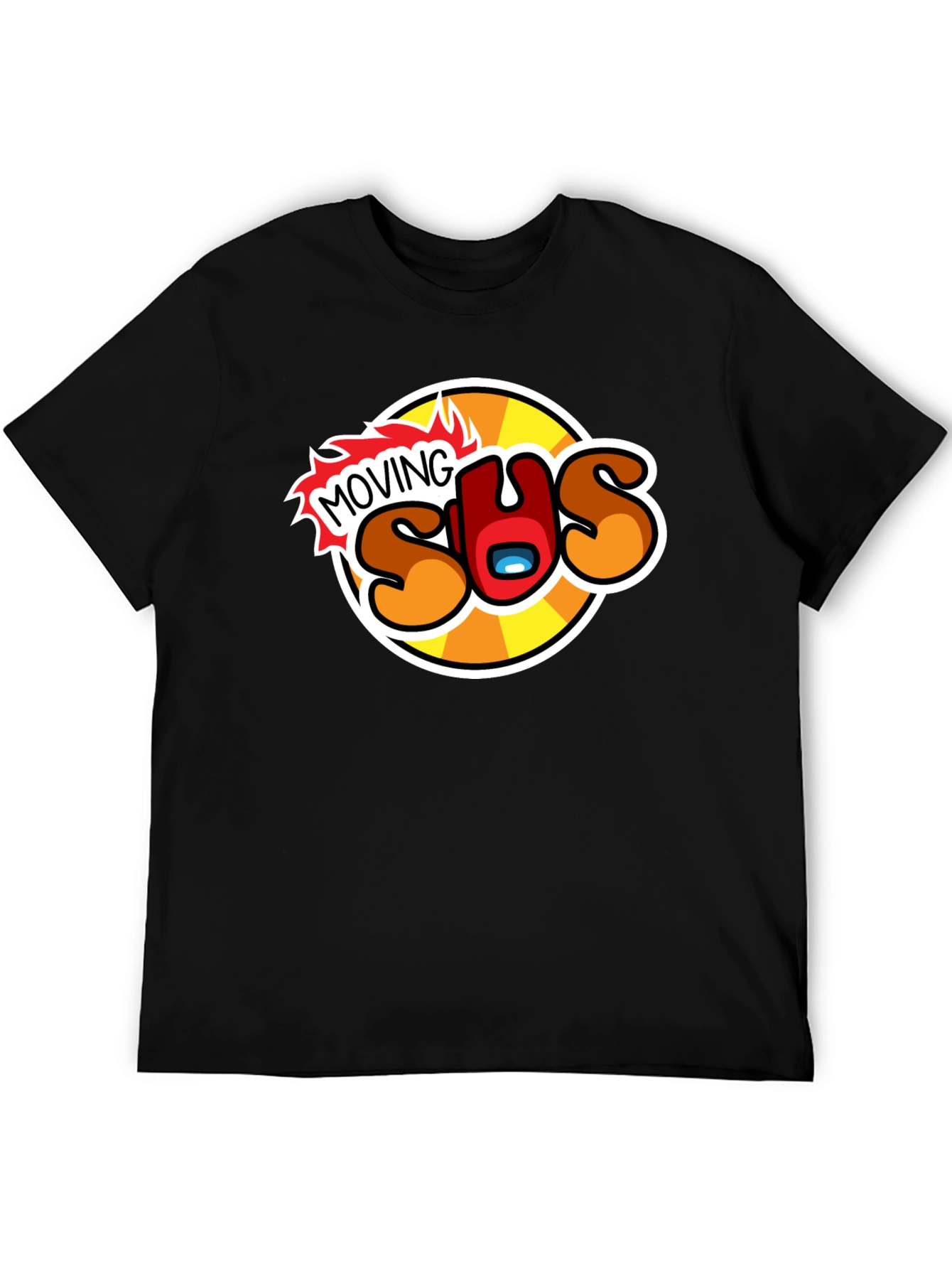 Moving Sus Graphic Tee - Among Us Inspired