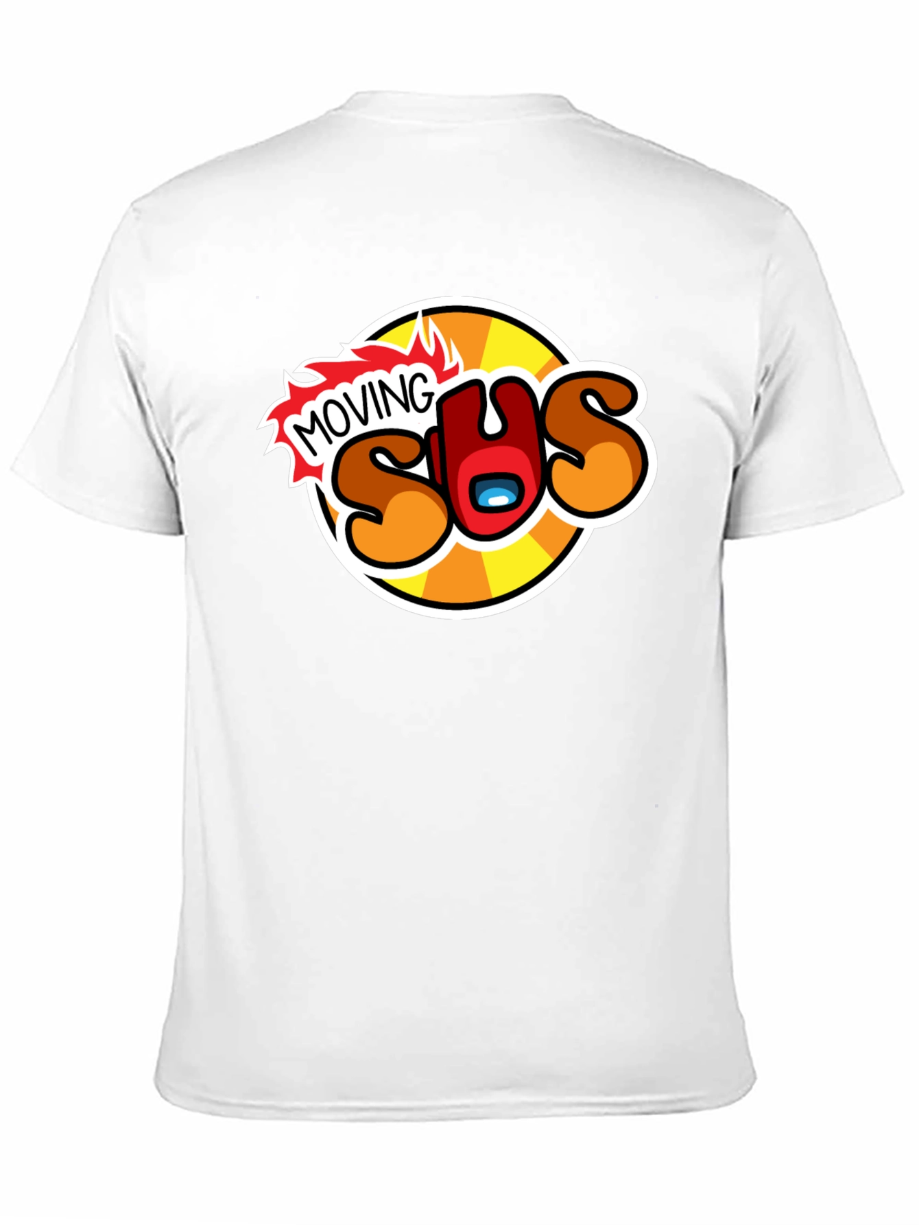 Moving Sus Graphic Tee - Among Us Inspired