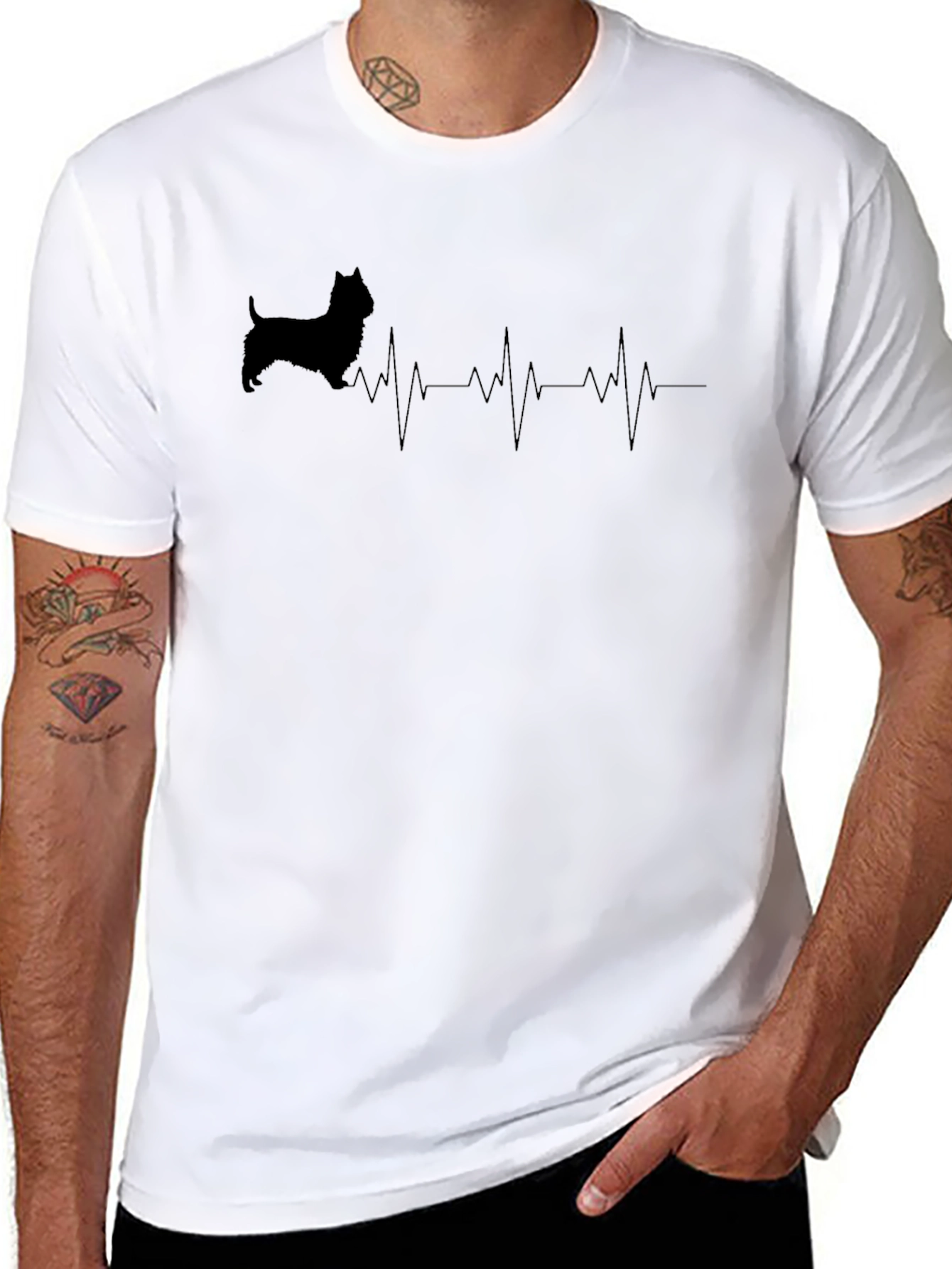 Dog Breed Heartbeat T-Shirt