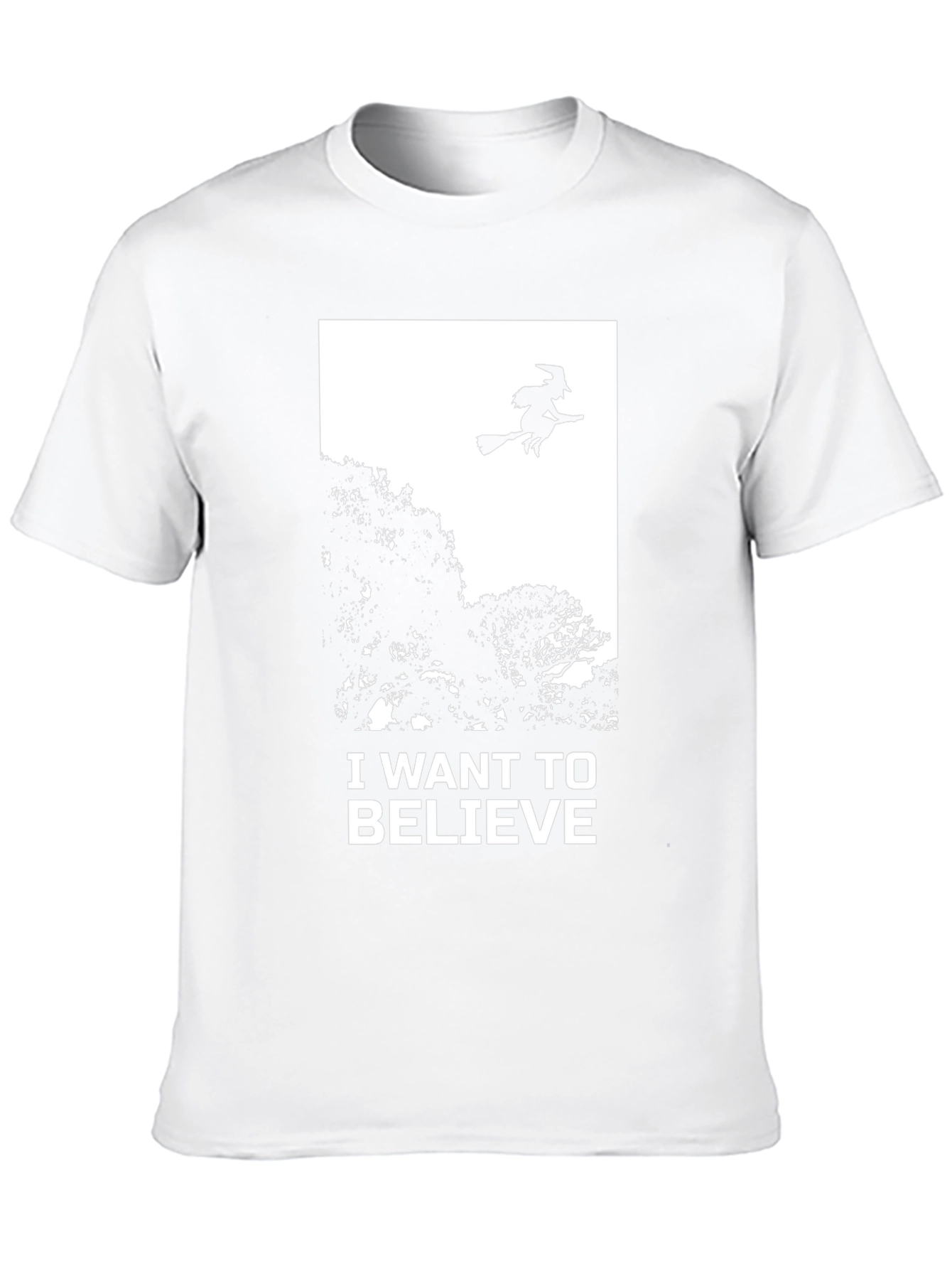 I Want To Believe Witch Graphic Tee