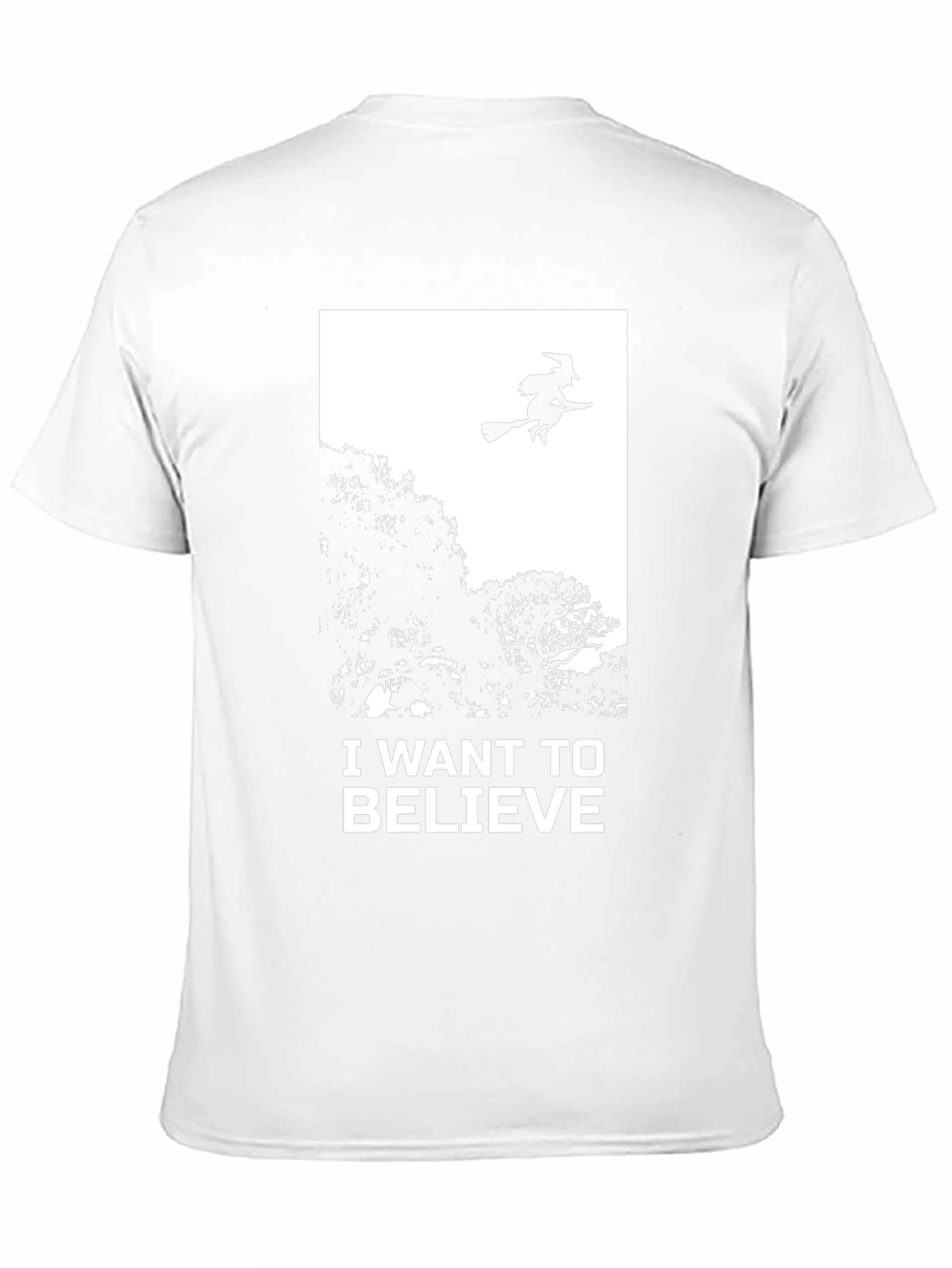 I Want To Believe Witch Graphic Tee