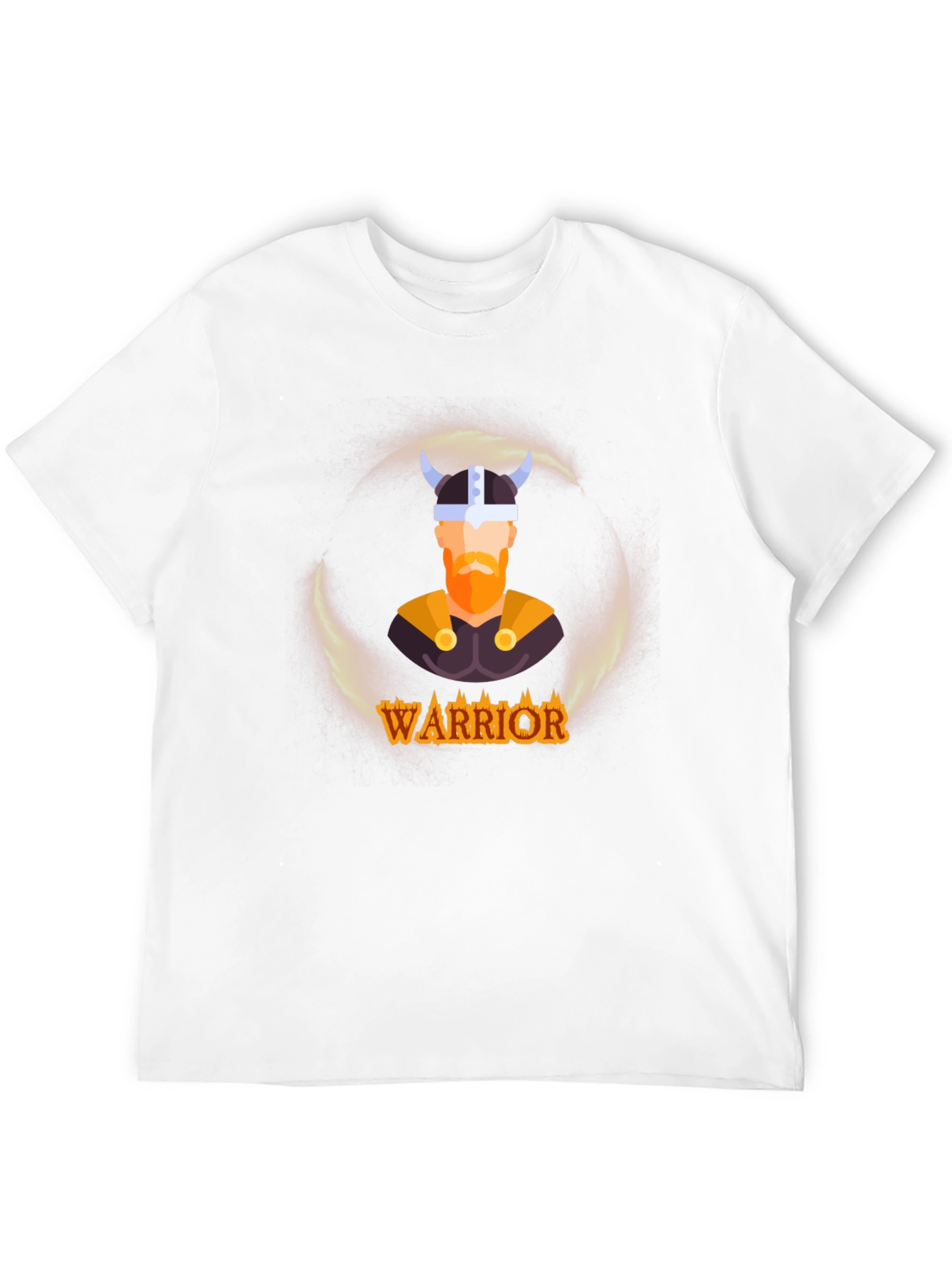 Warrior Viking Graphic Tee - Black T-Shirt